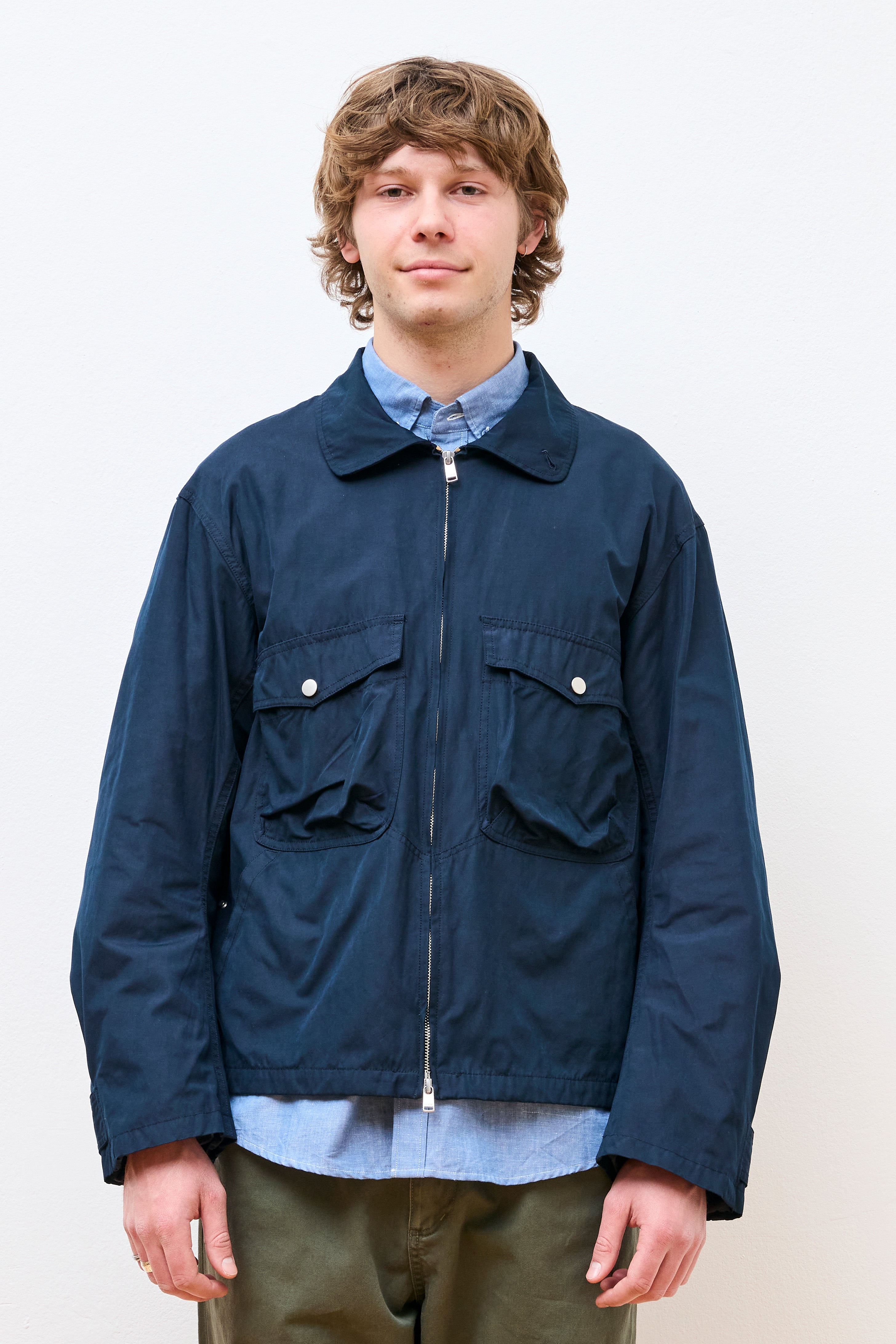 Soldier Short Jacket P/C Weather  Dk. Navy