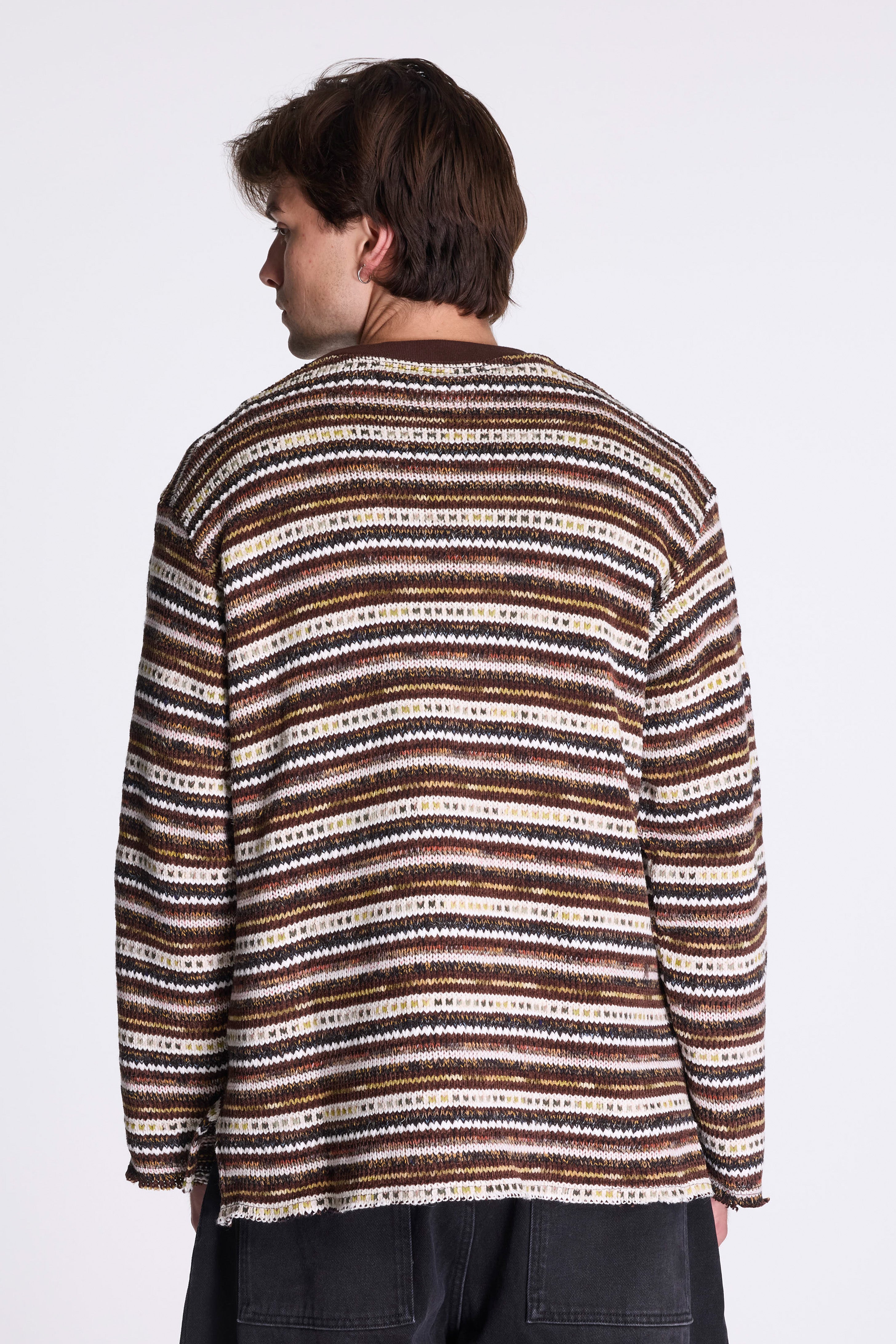 Crew Neck Pullover Multi