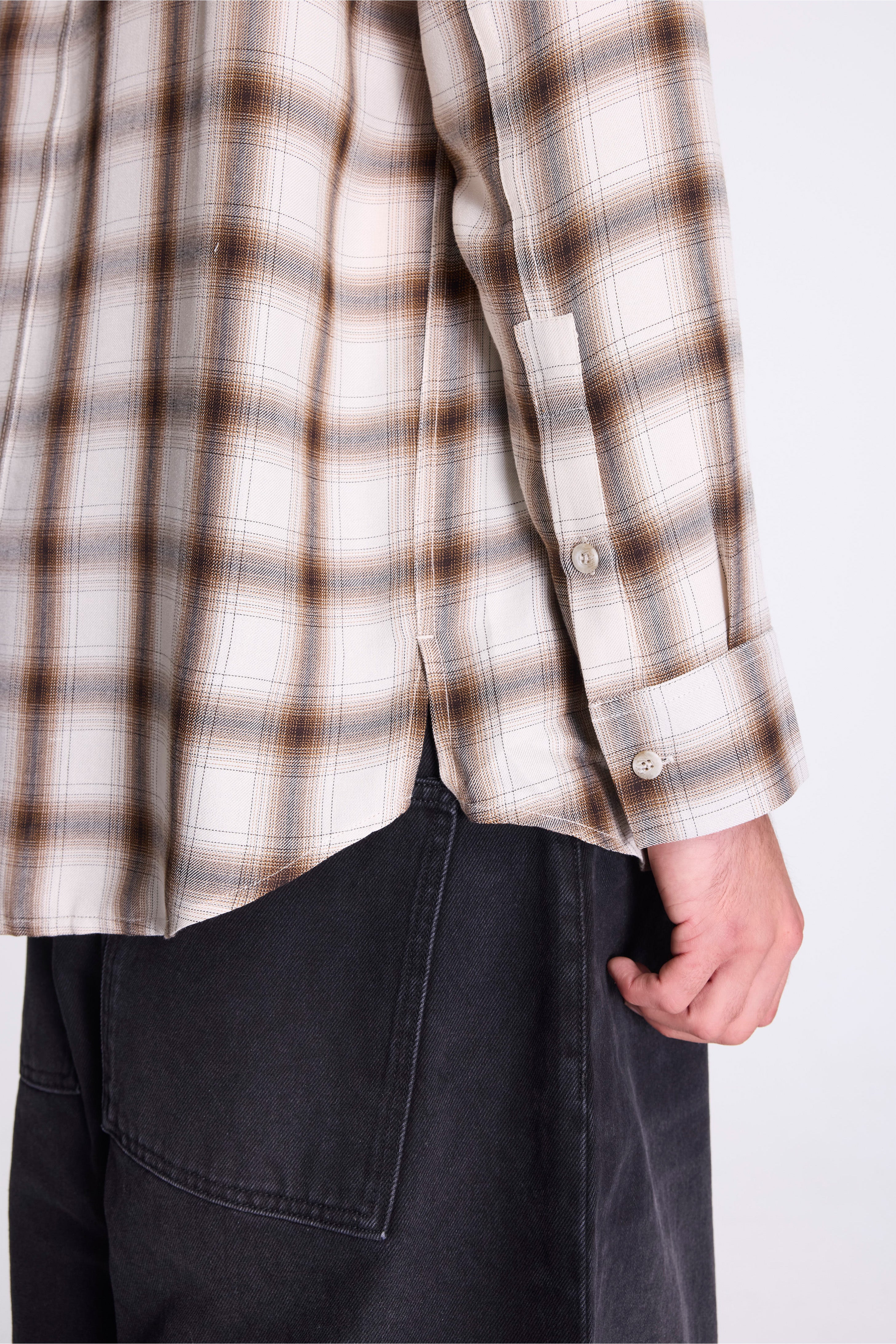 L/S Oversized Shirt White