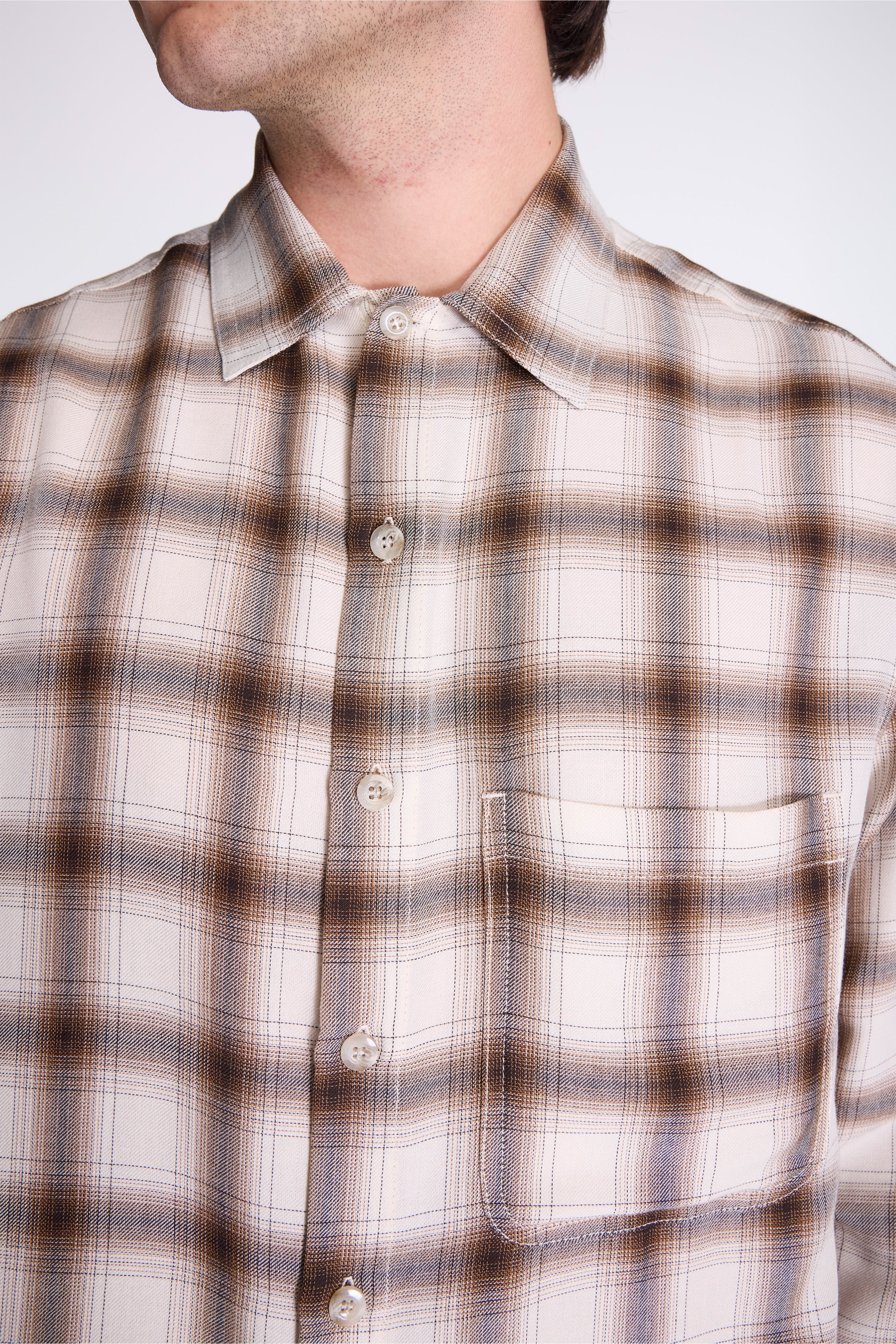 L/S Oversized Shirt White