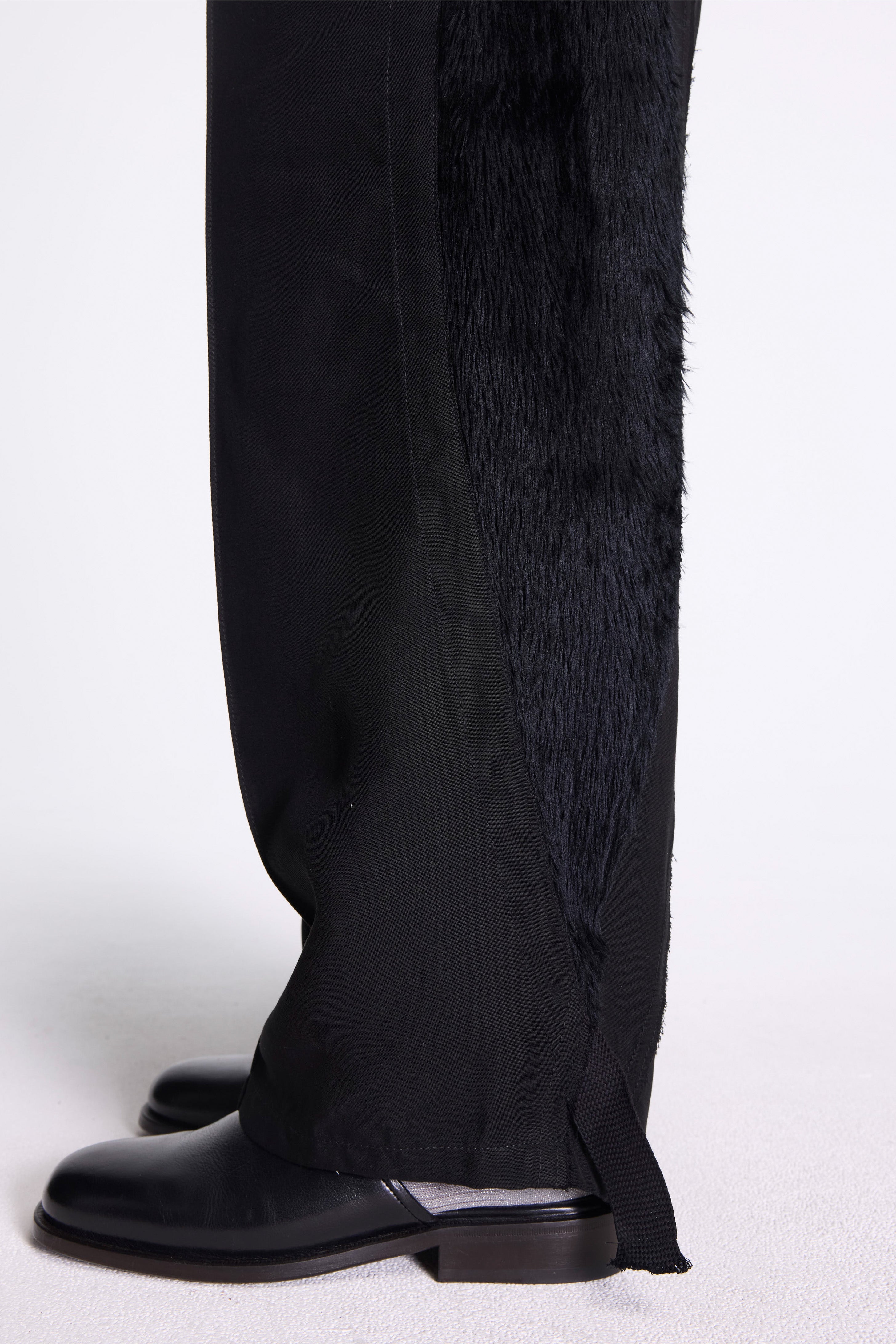 Tear Drop Track Pant Black