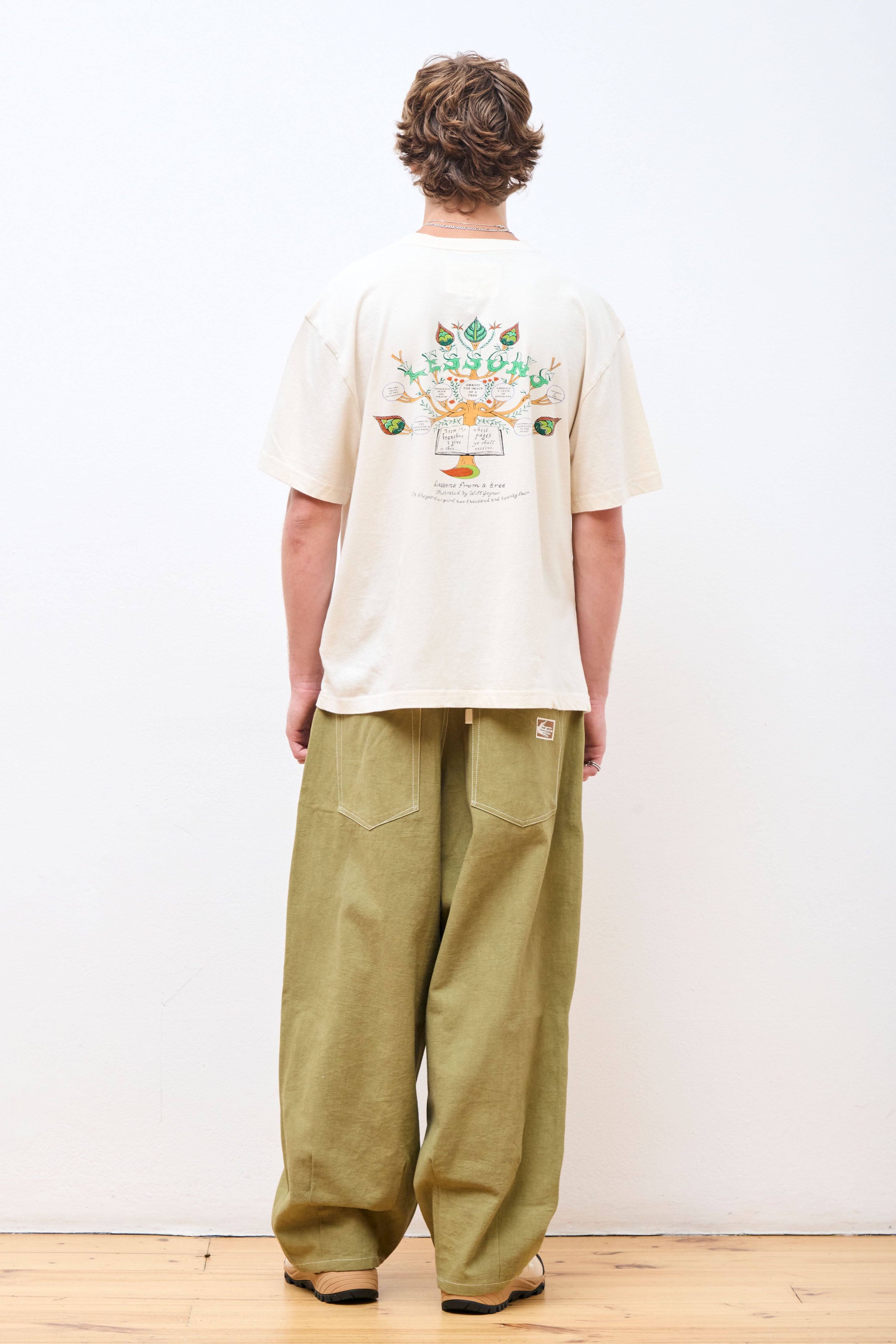 Lush Pants Olive Wonky-Wear