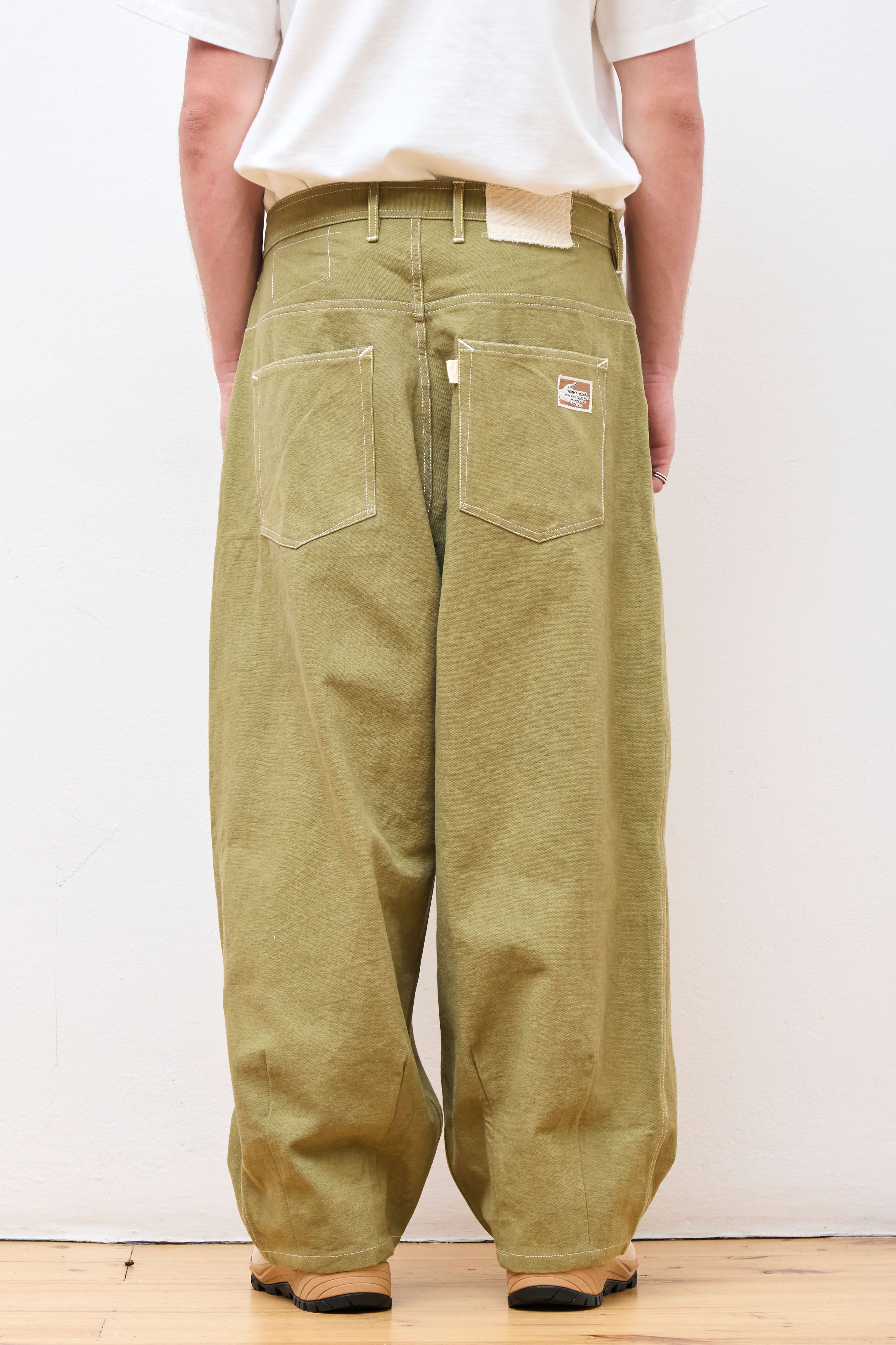 Lush Pants Olive Wonky-Wear