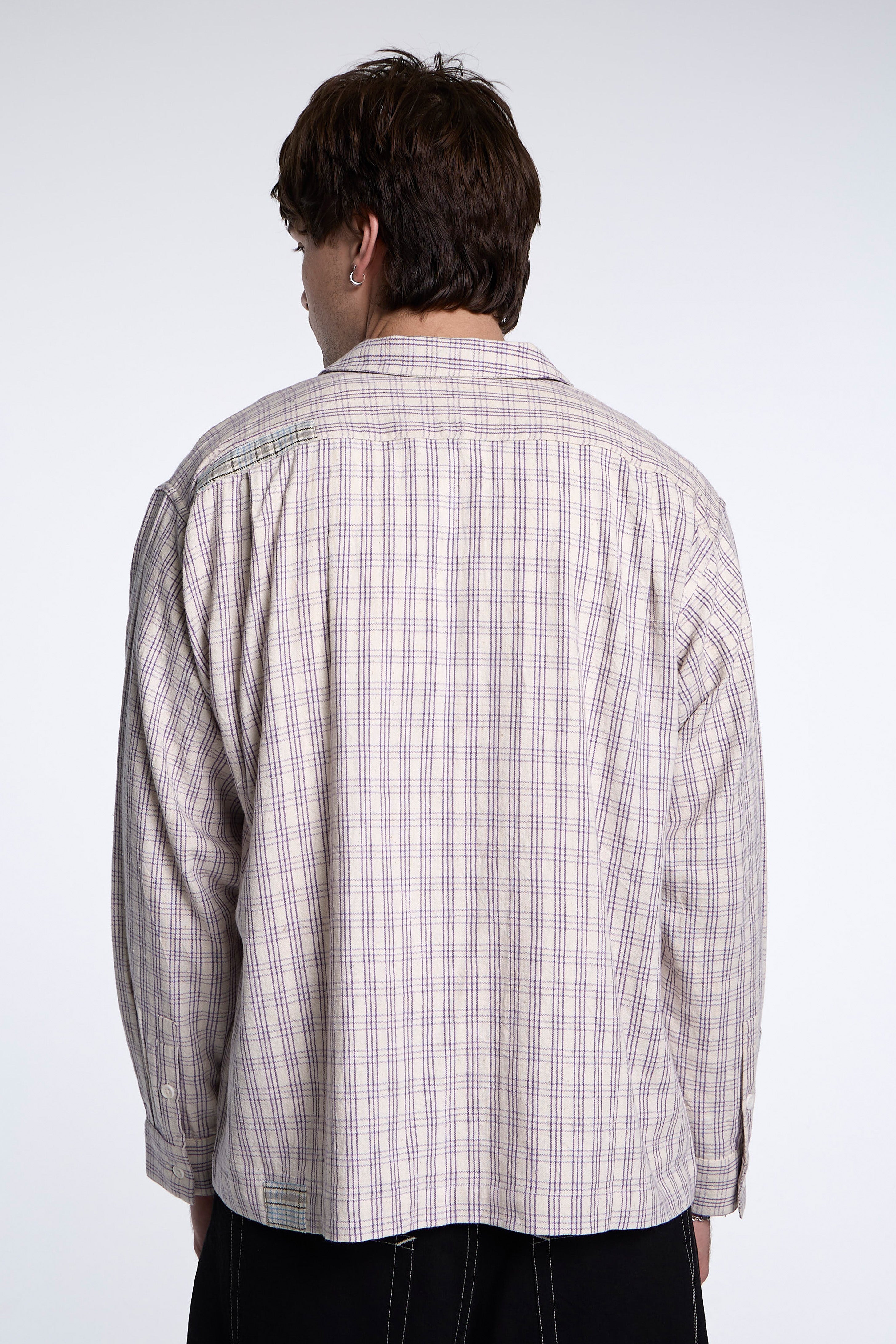 Greetings Shirt Purple Picnic