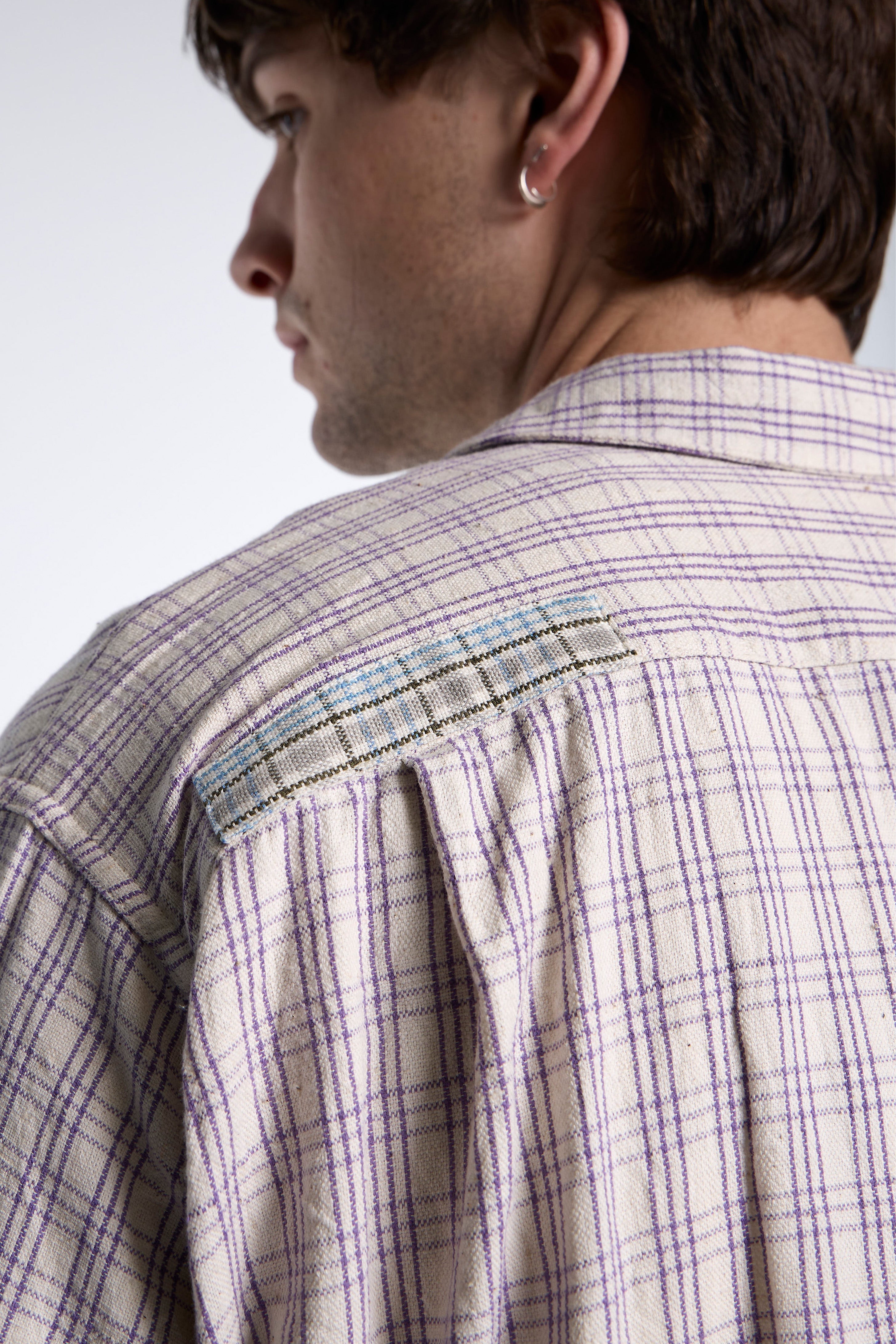 Greetings Shirt Purple Picnic