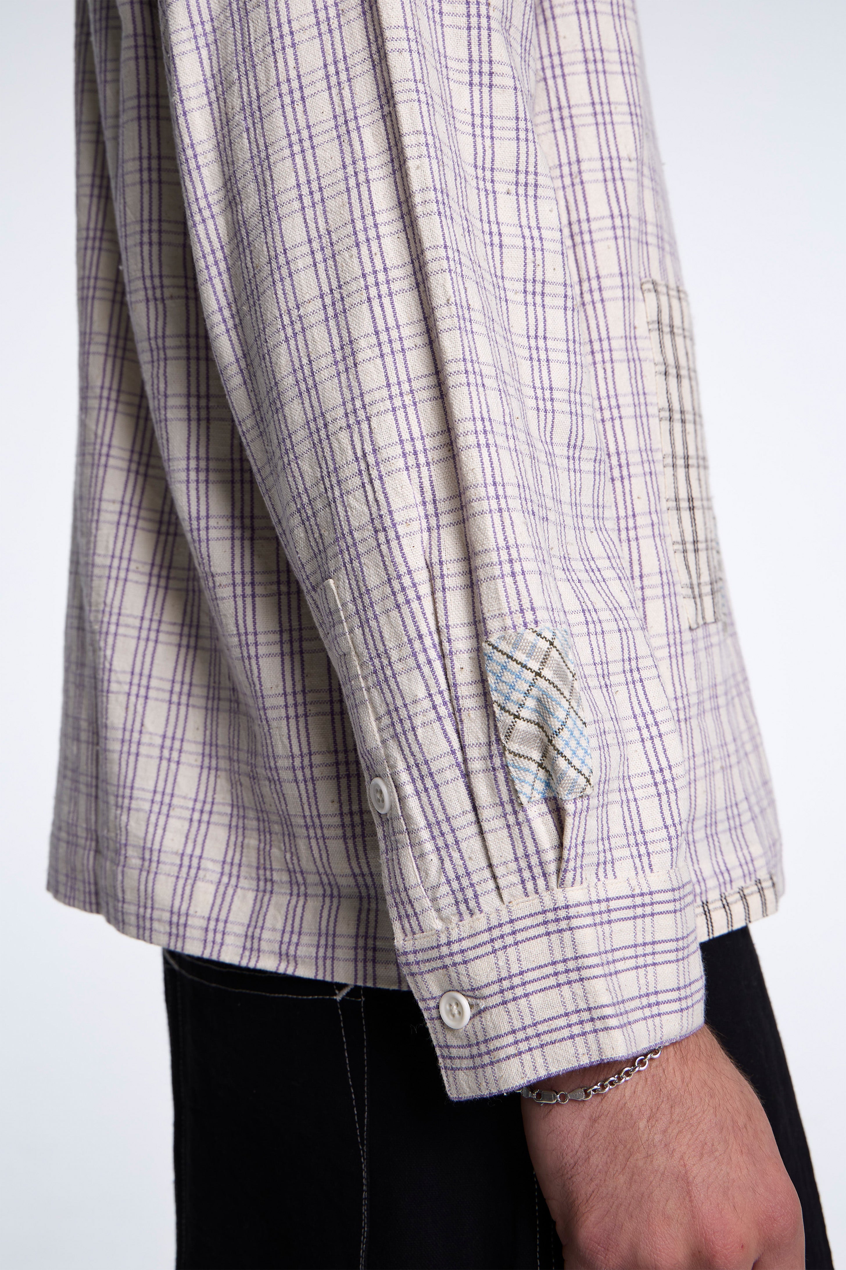 Greetings Shirt Purple Picnic