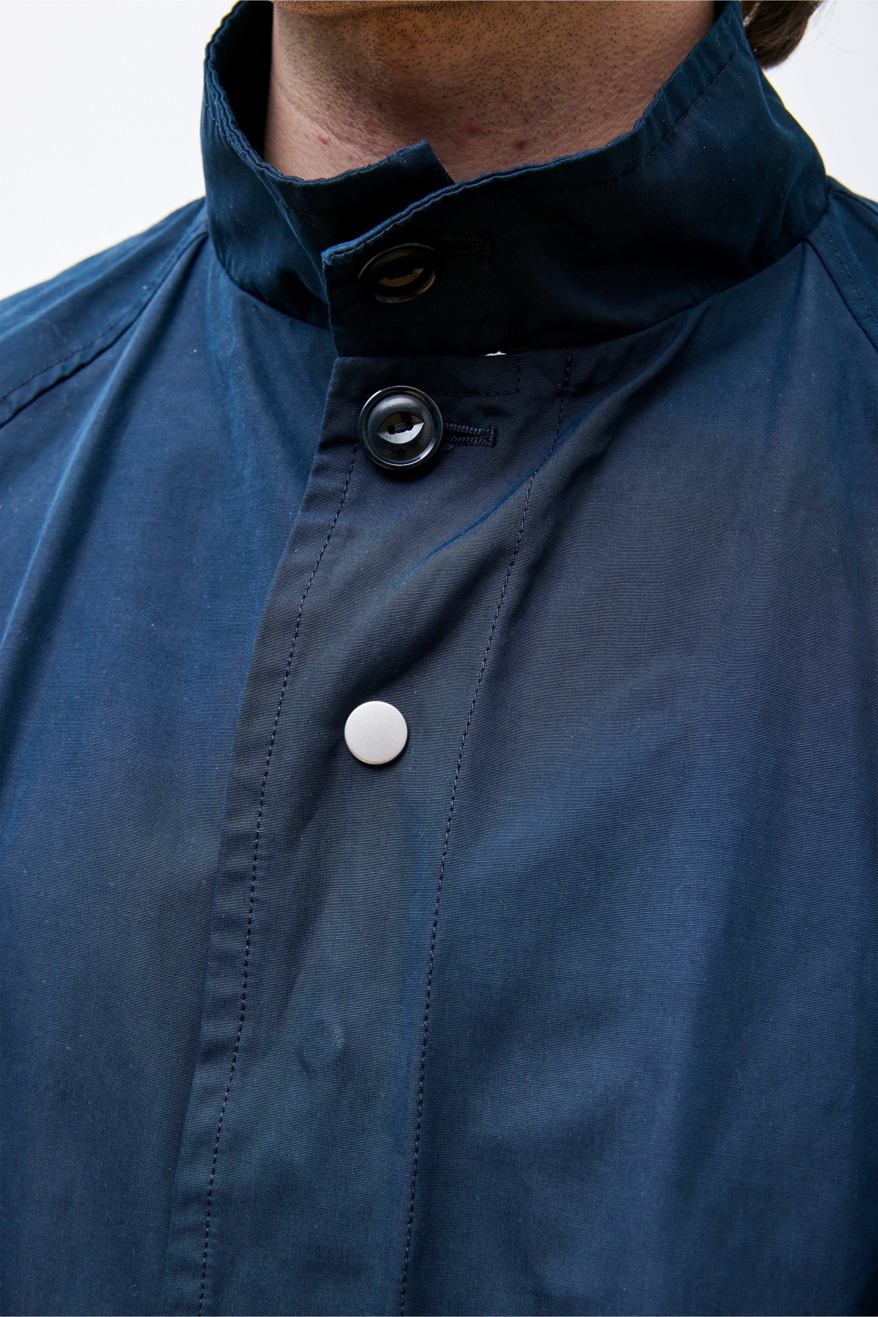 Stranger Long Coat Dk. Navy