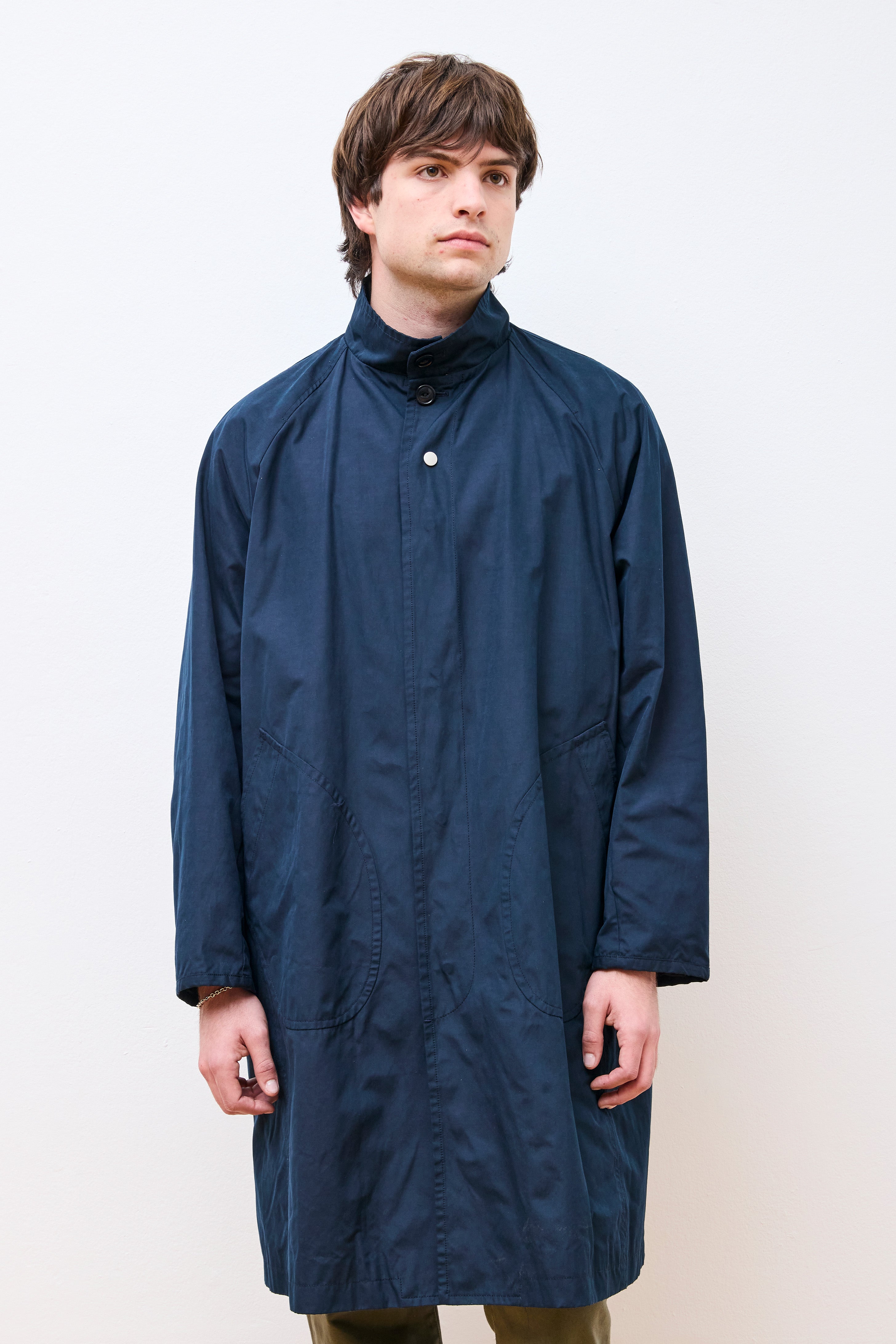 Stranger Long Coat Dk. Navy