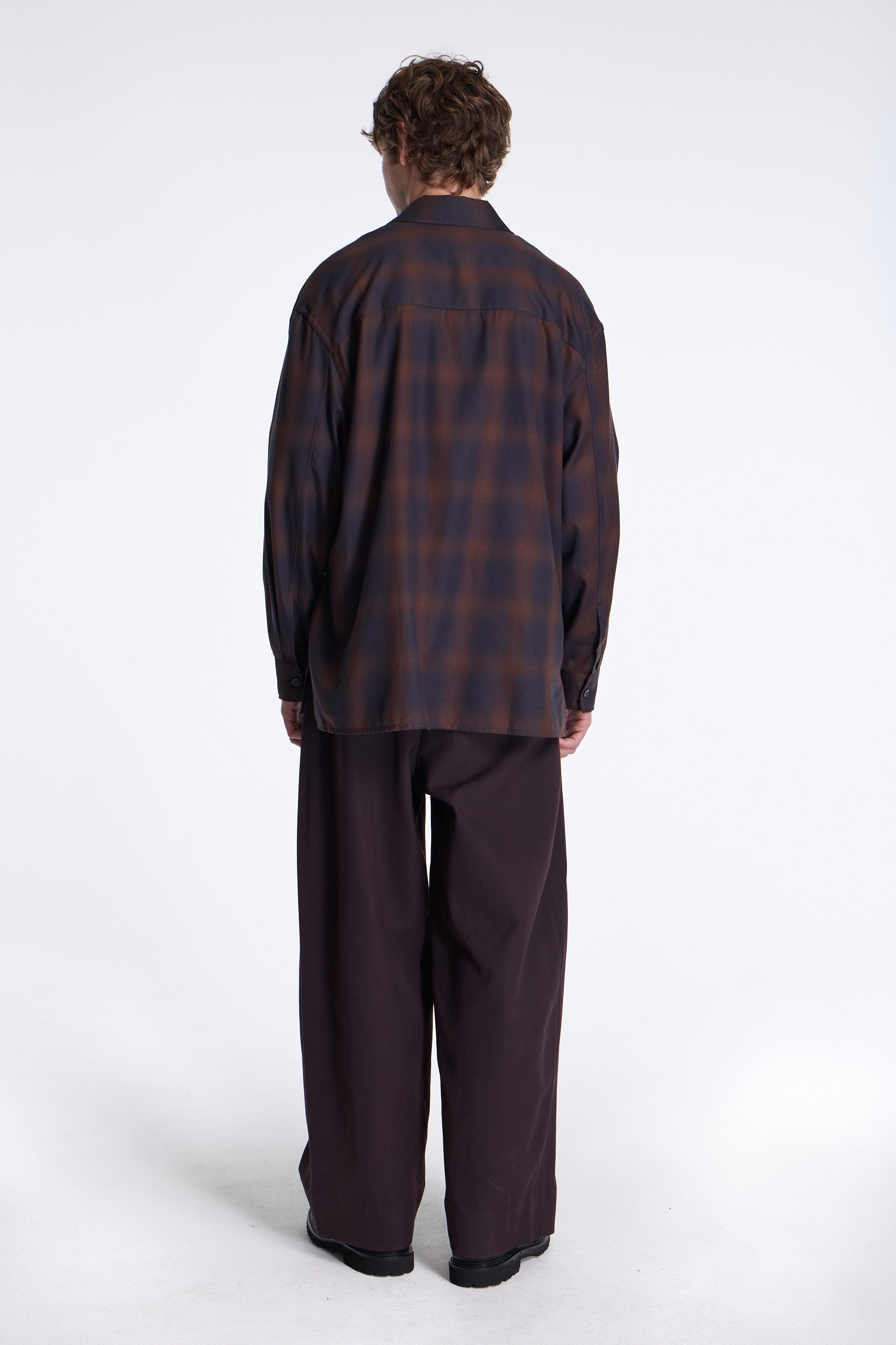 Line Light Tech Wool Pant Espresso Brown