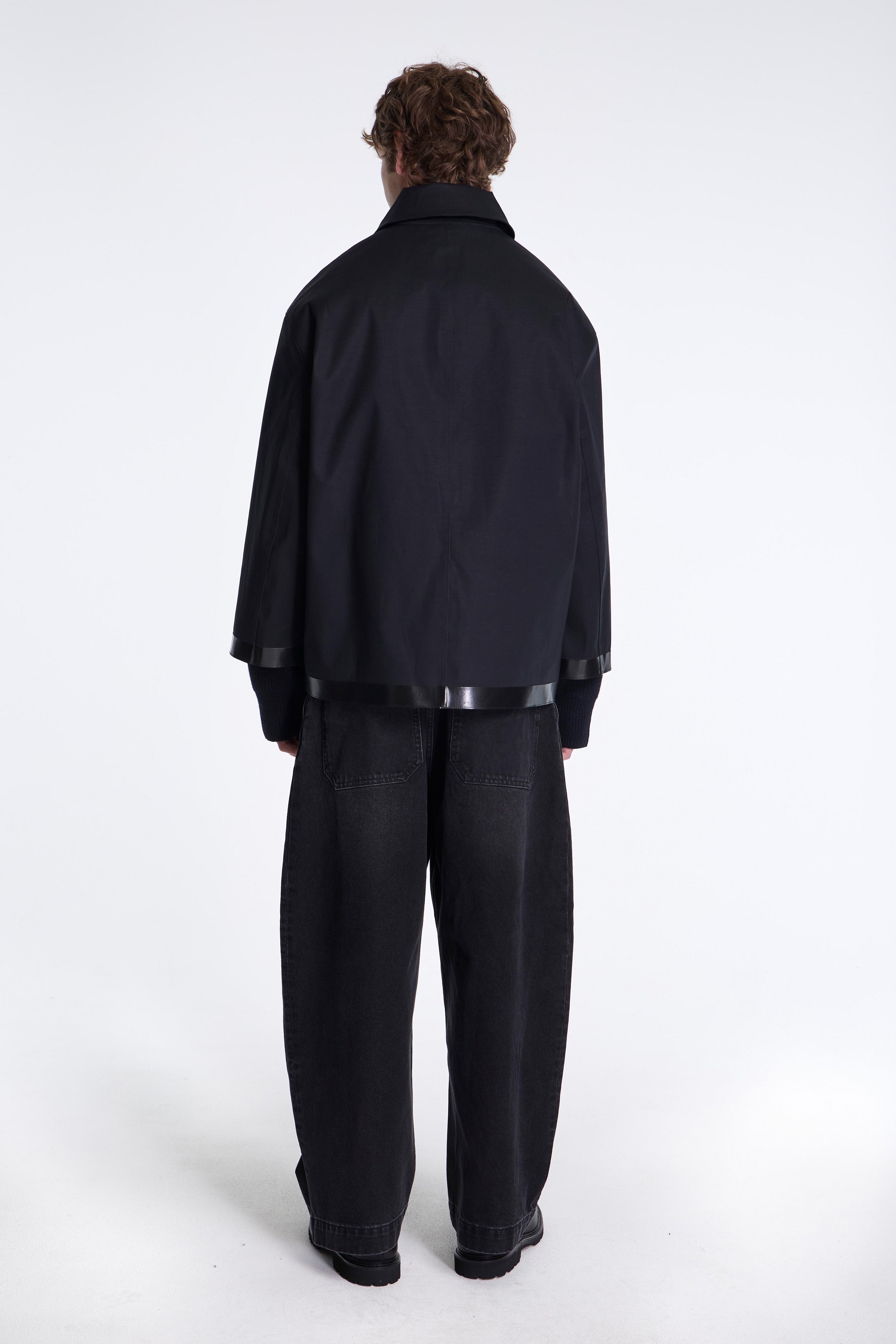 Teviot Mackintosh Coat Black
