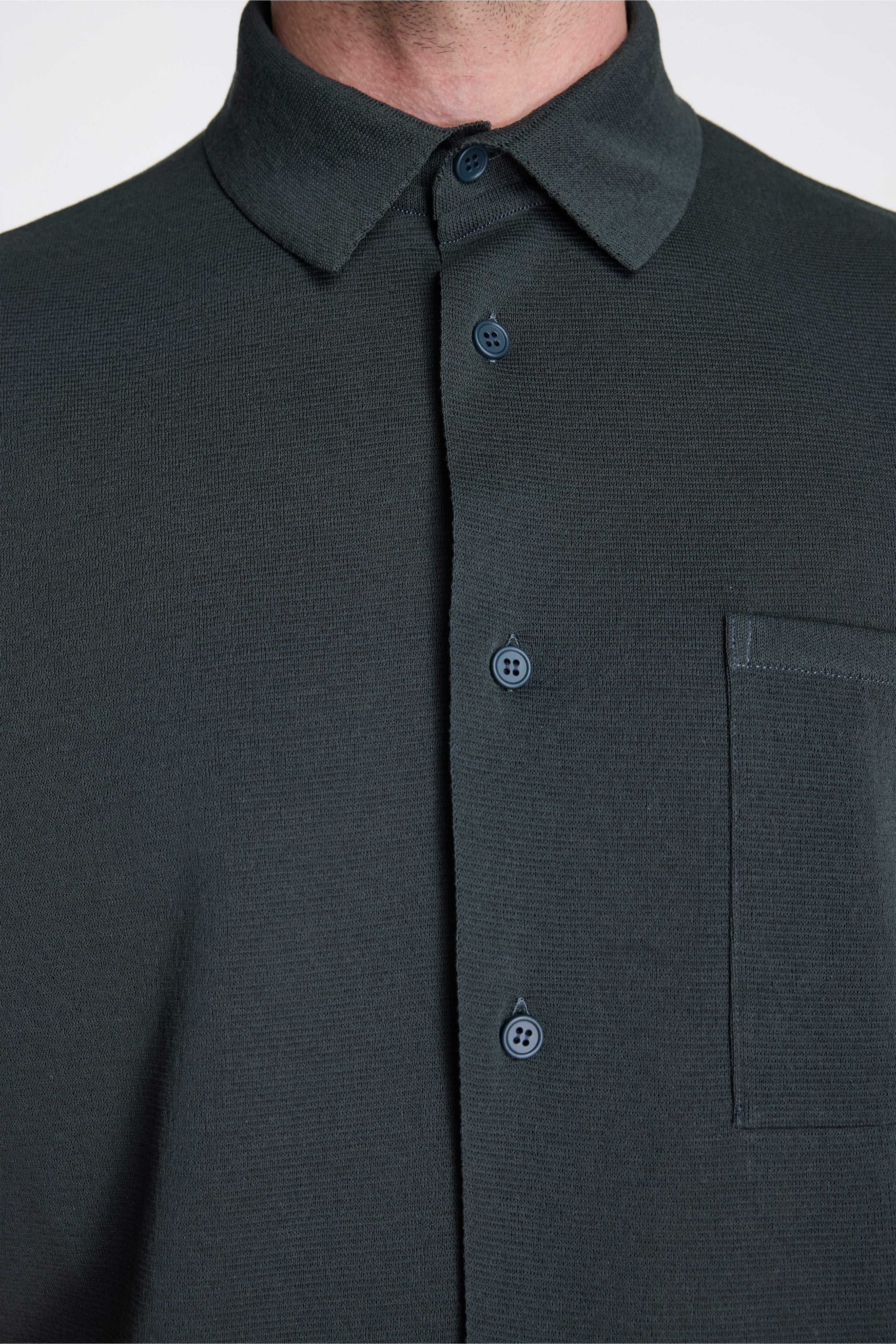 TC Milan Short Sleeve Shirt Smokey Black