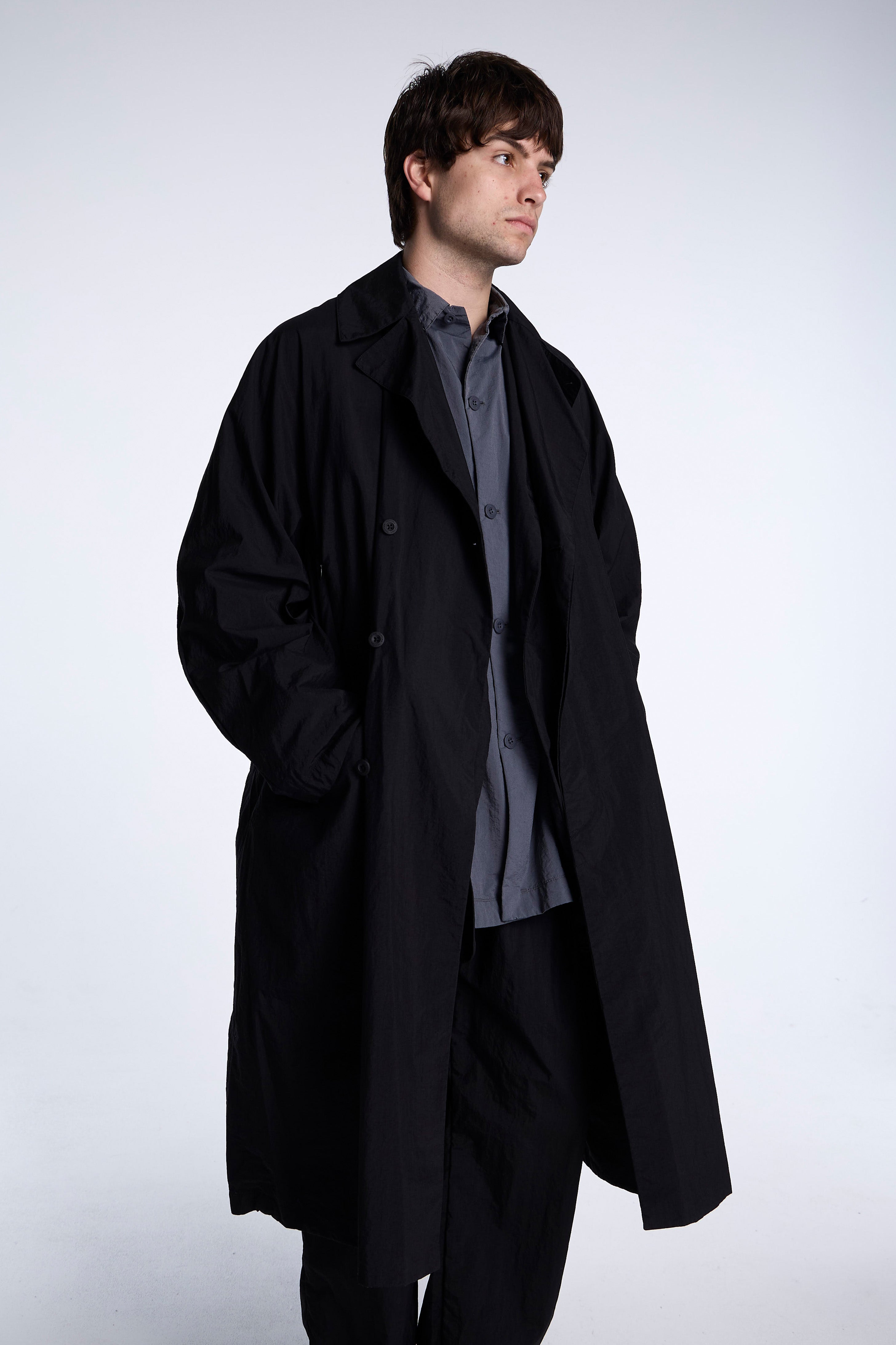 Device Coat Packable Black