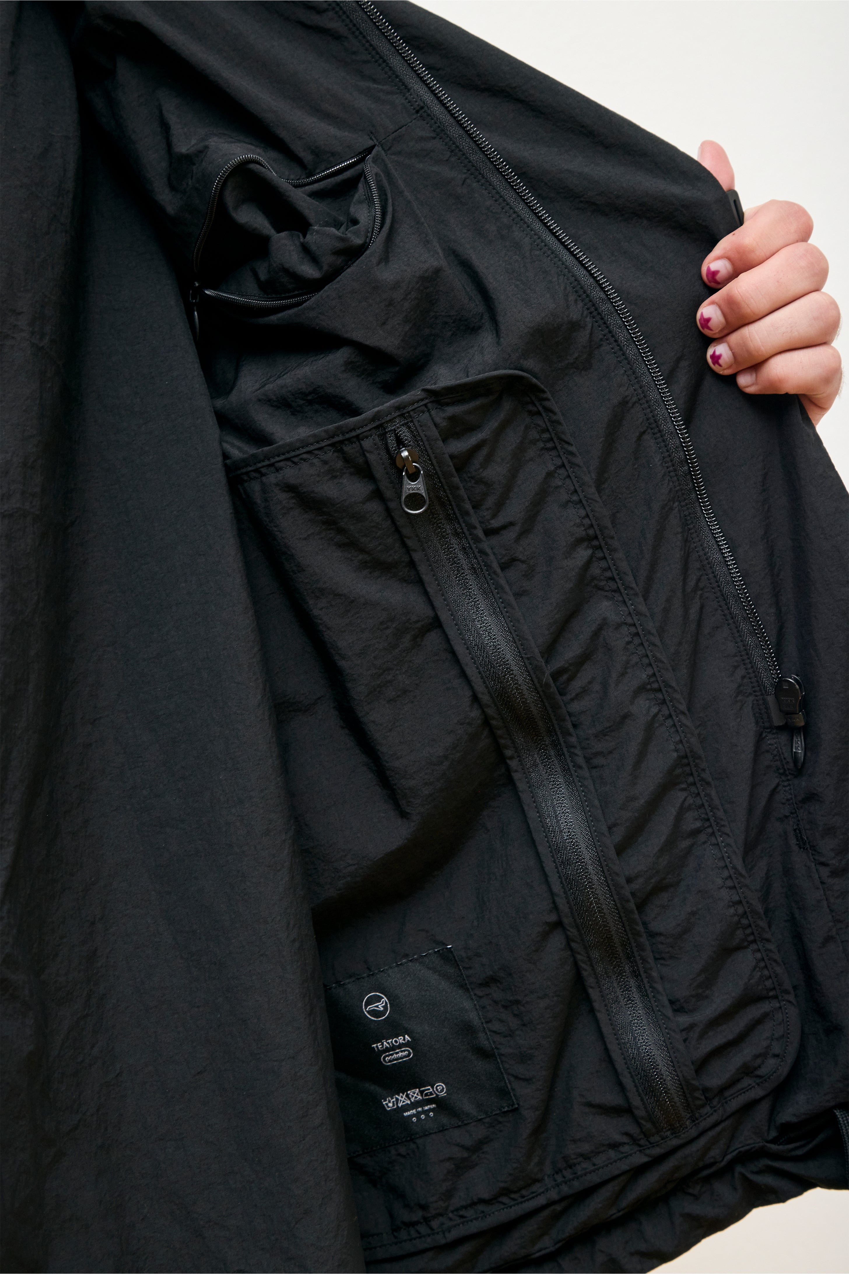 Souvenir Hunter S/L Parka Packable Black