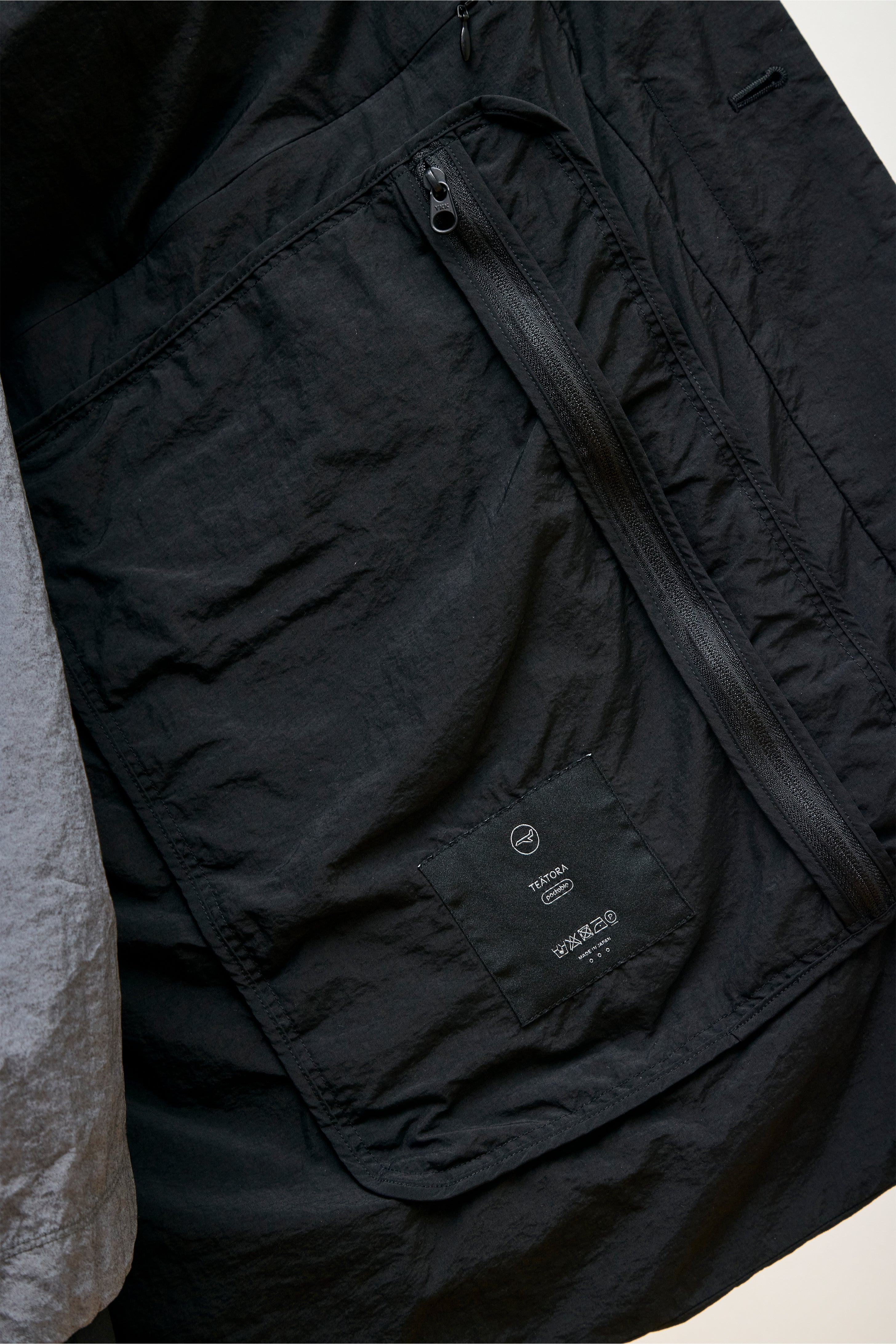 Time Adapter Coat Packable Black