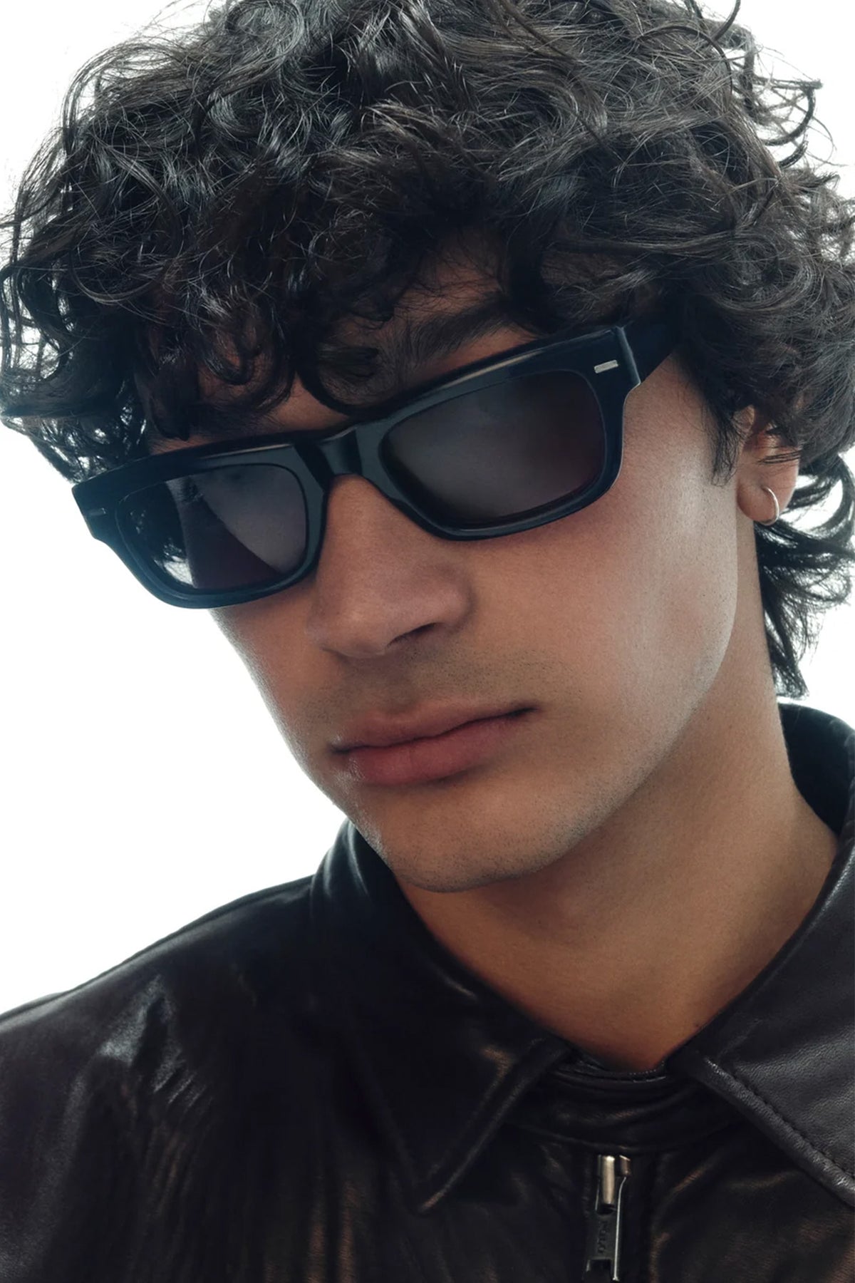 The Jack Navy Frame & Slate Lens