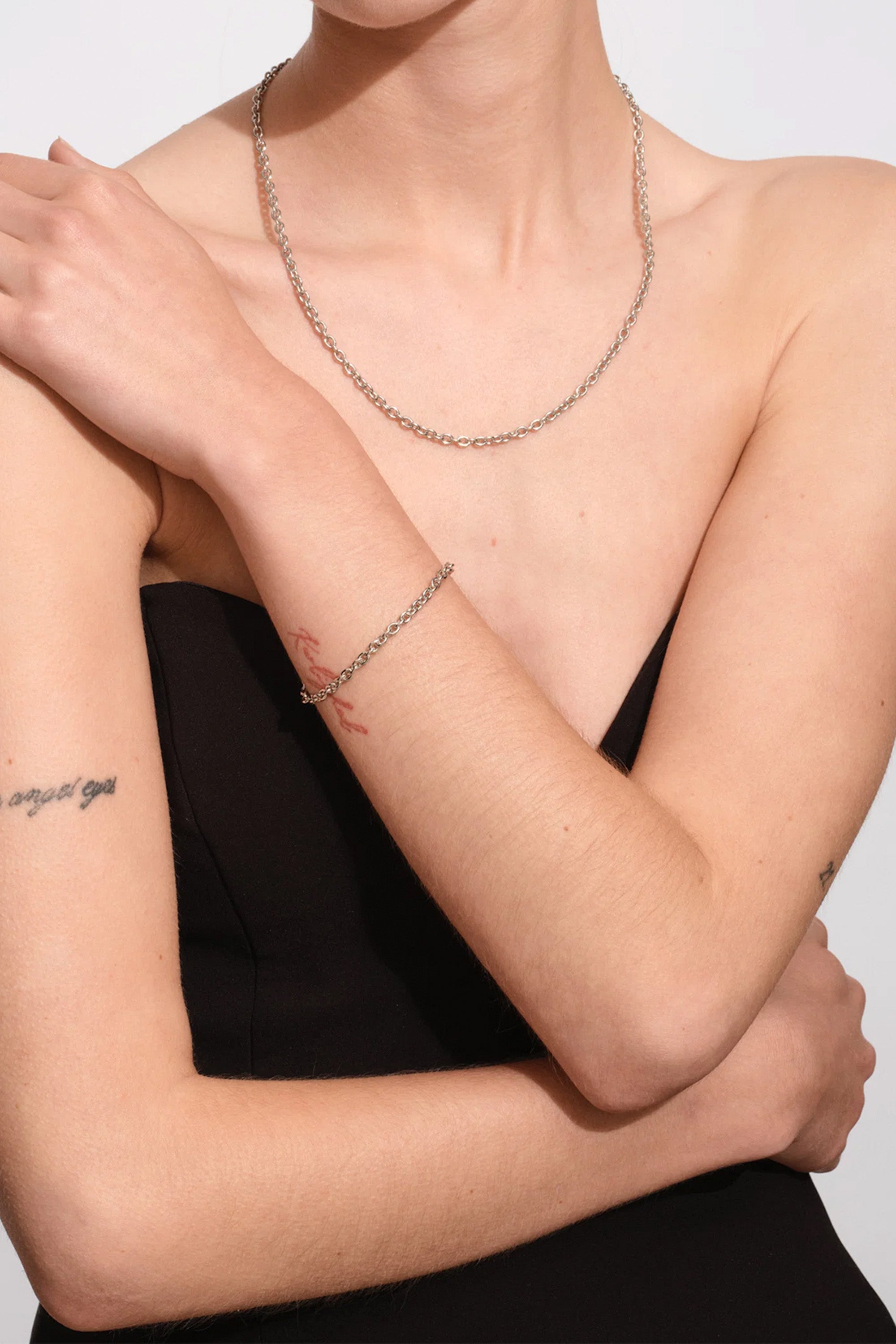 Ada Chain Slim Silver