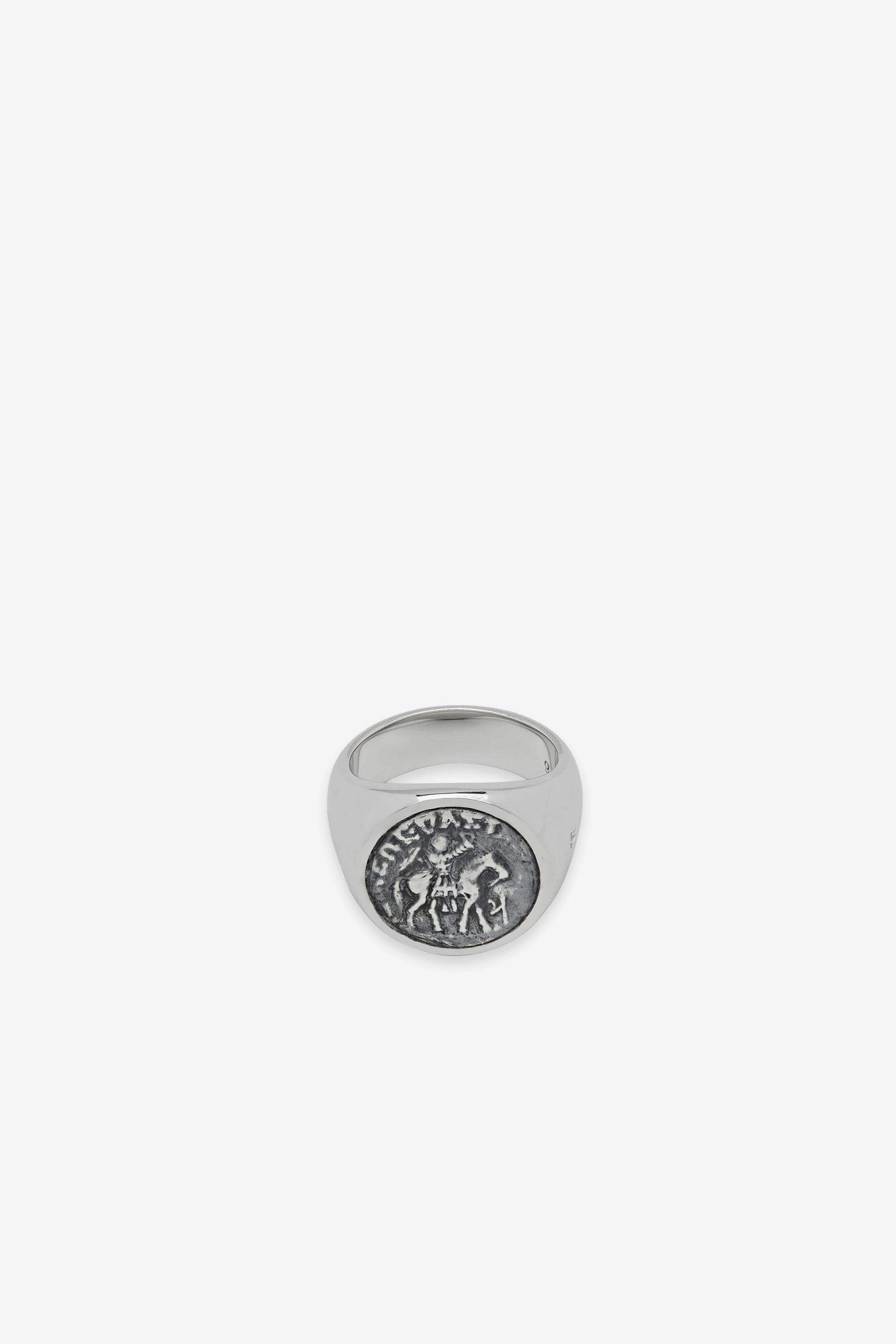 Coin Ring Silver