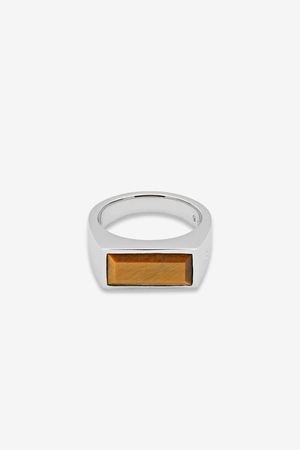 Tom Wood Peaky Ring Tiger Eye