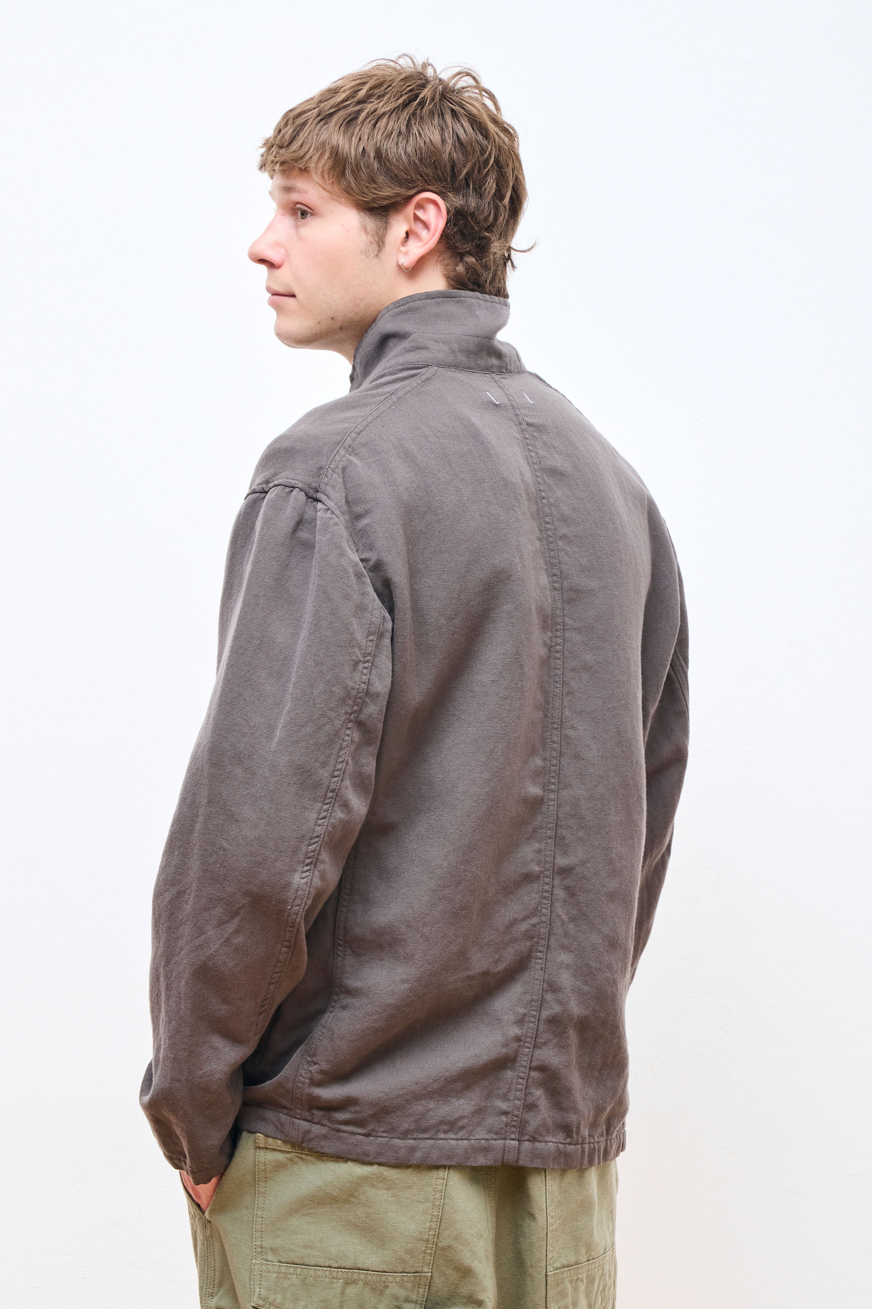 Worker 5B Jacket W/L Twill Brown