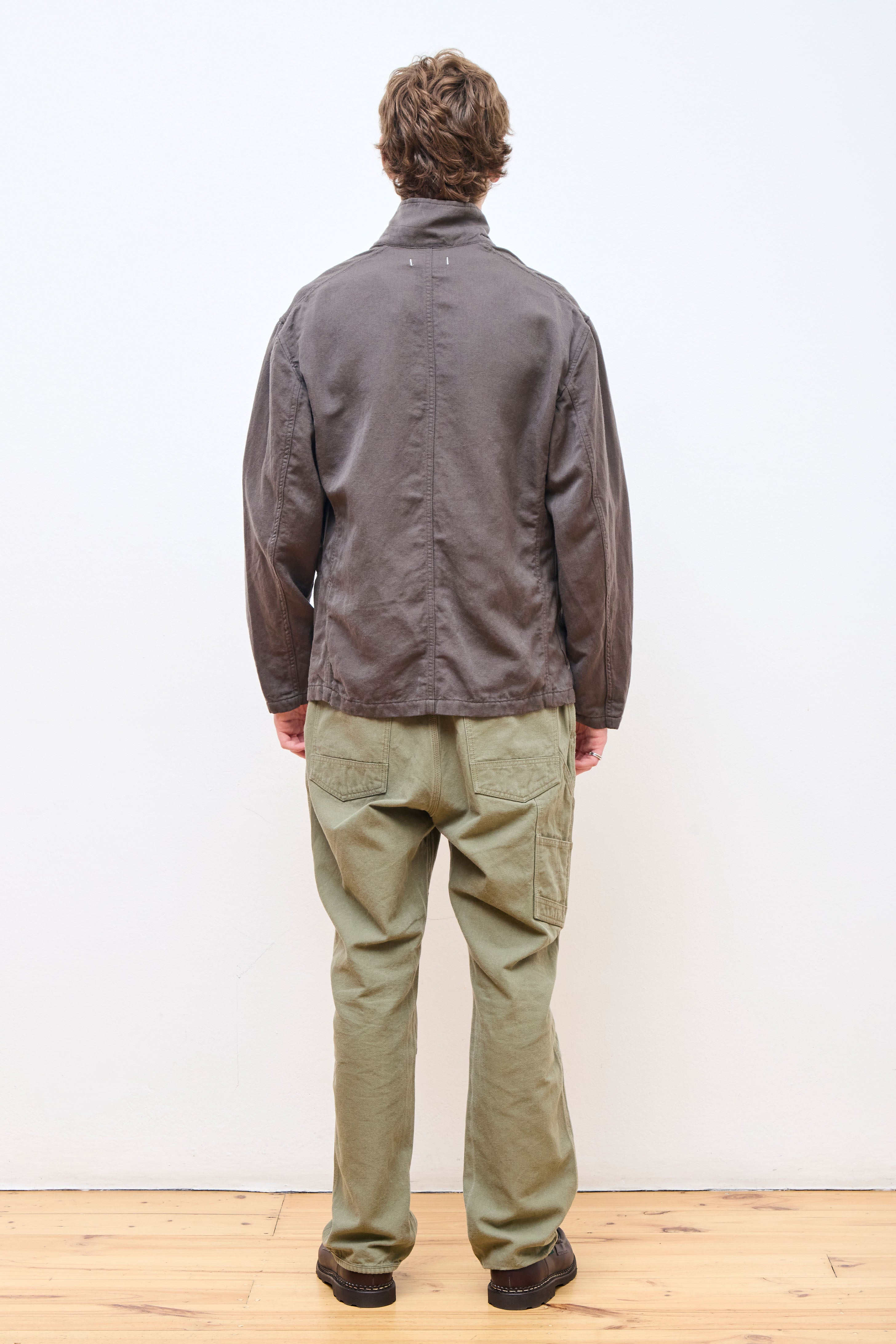 Worker 5B Jacket W/L Twill Brown