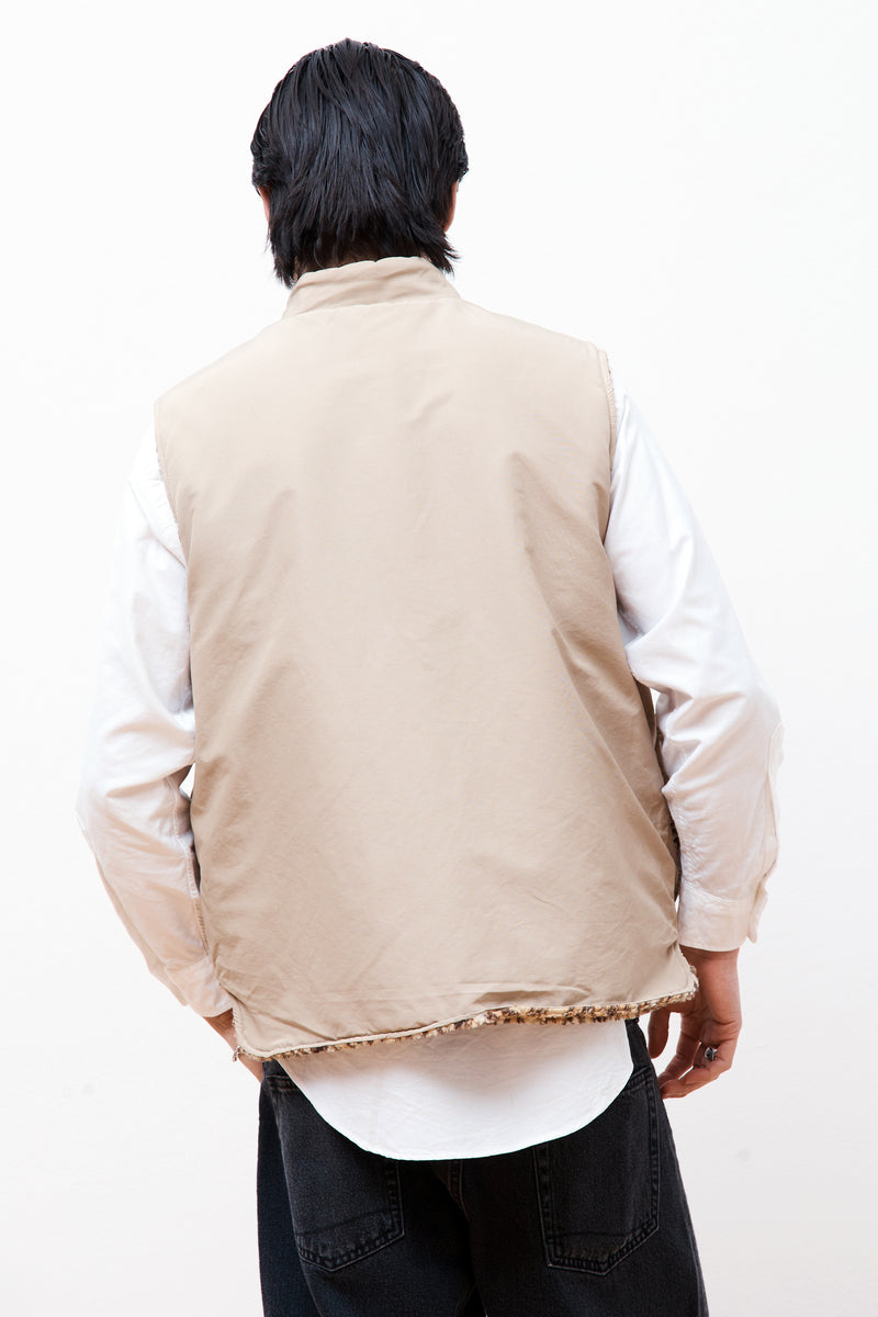 60/40 Cloth Reversible Vest Beige