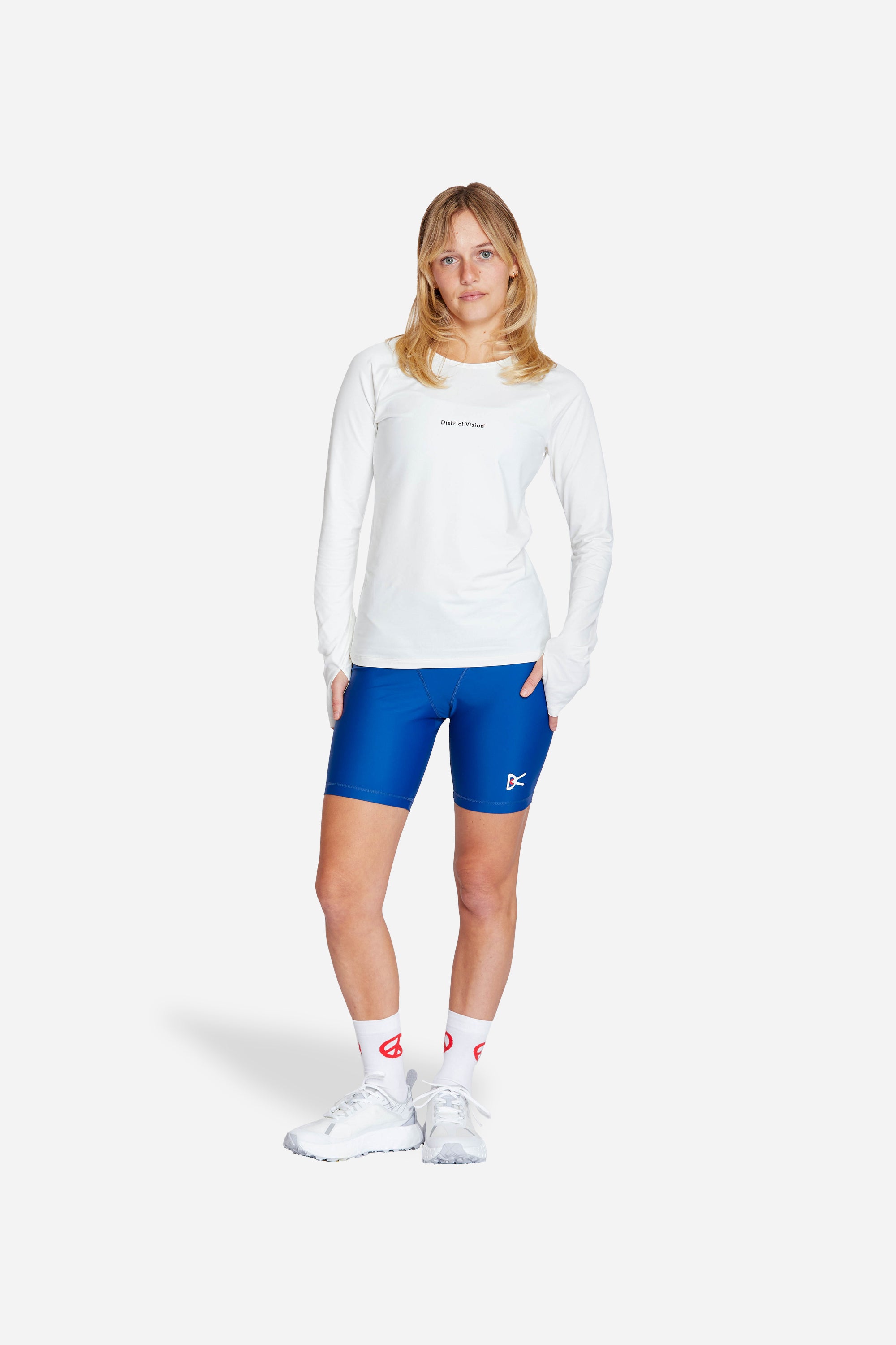 W Deva Long Sleeve Tee Lunar White