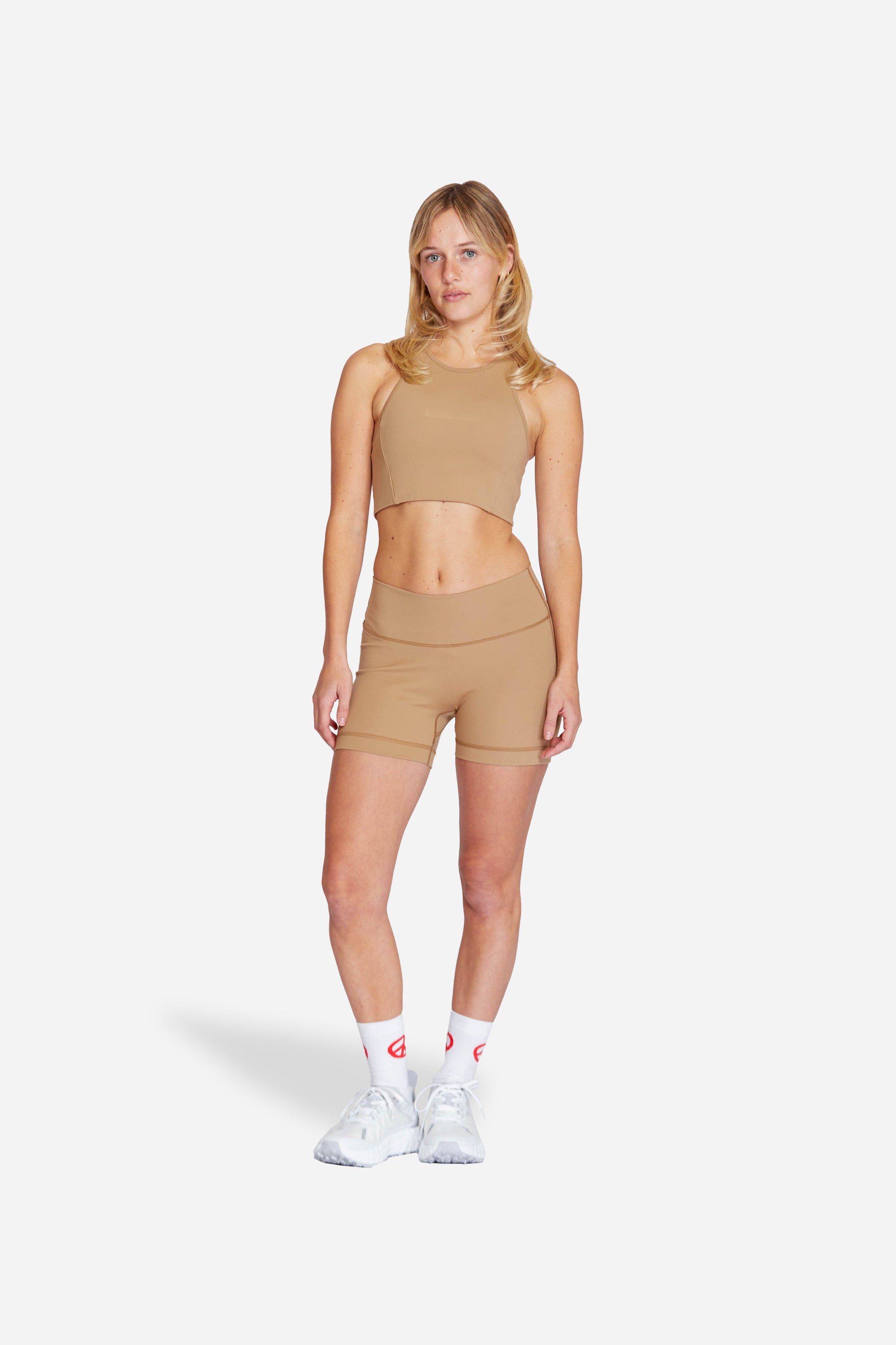 Shala Yoga Bra Sand