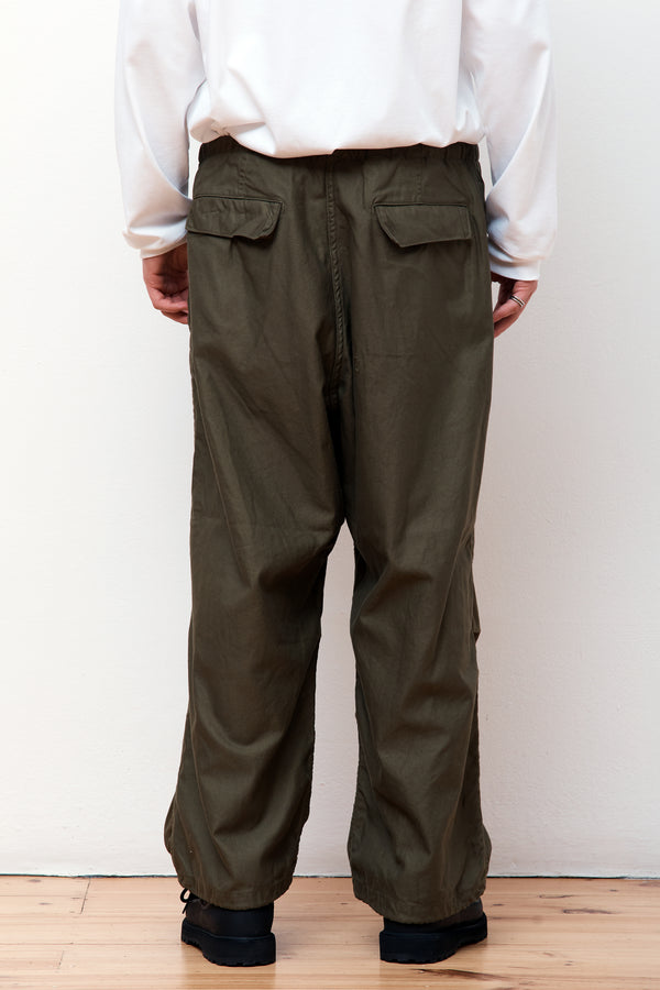 Loose Fit Army Trouser Army Green