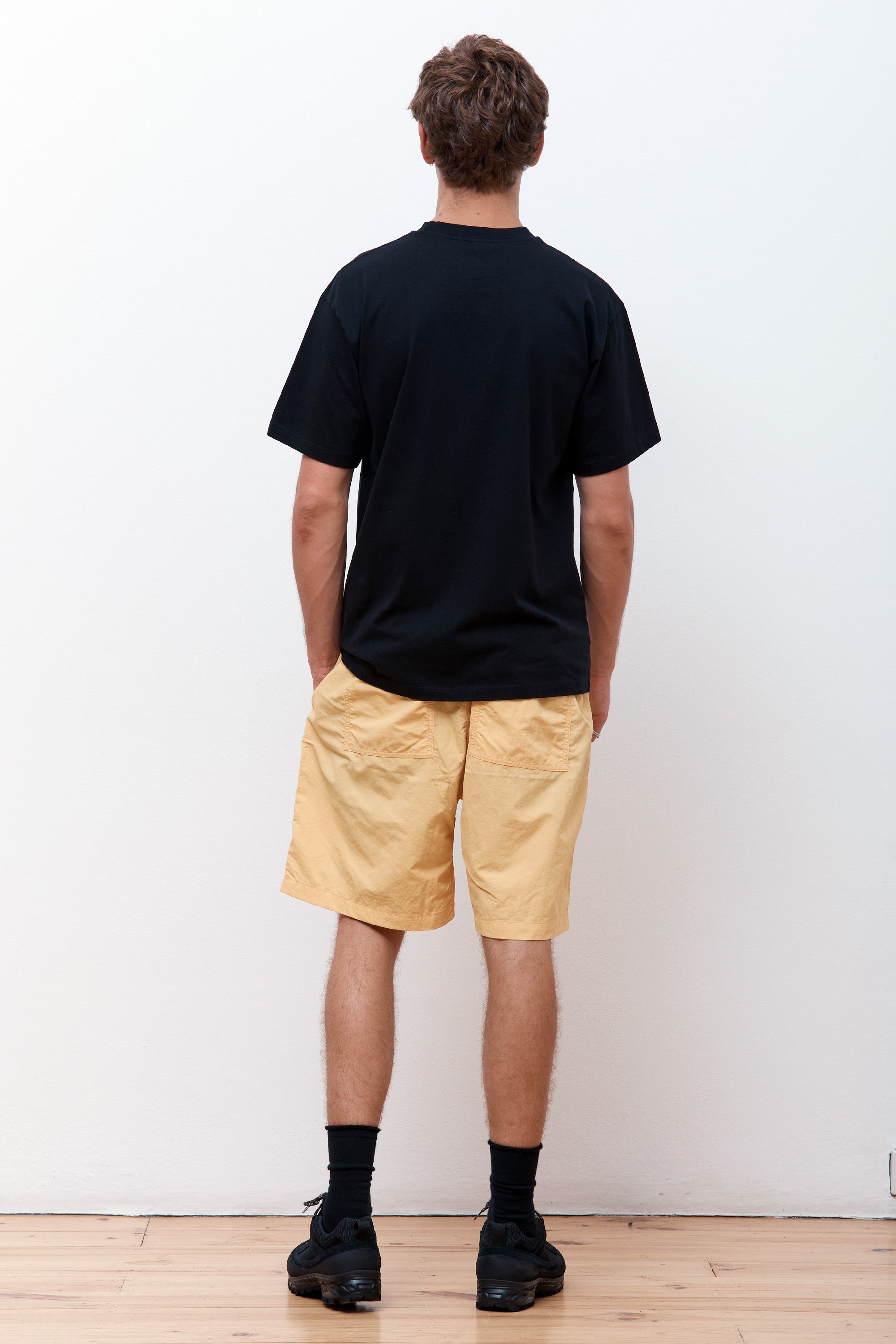 Nylon Loose Short Pale Orange