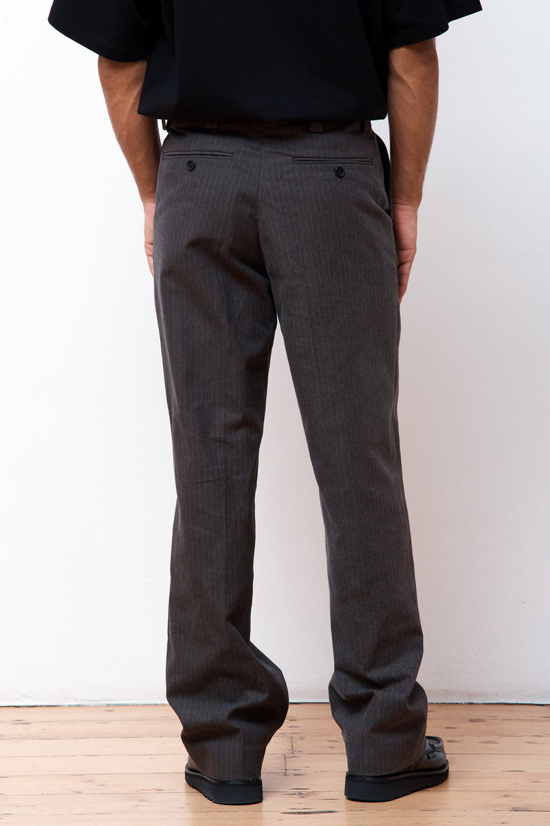 Service Trousers Grey Mud Stripe