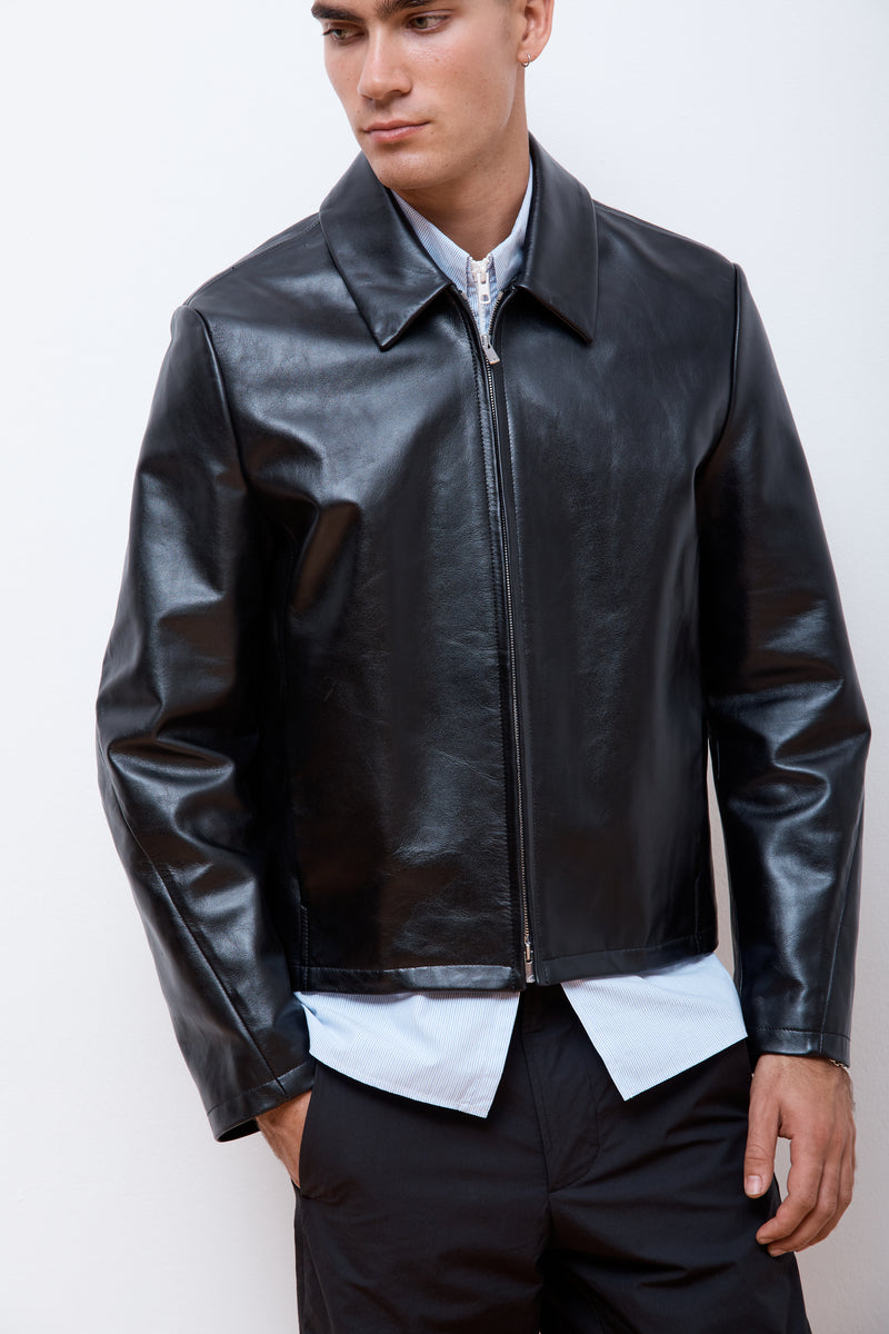6.0 Leather Jacket Right Black
