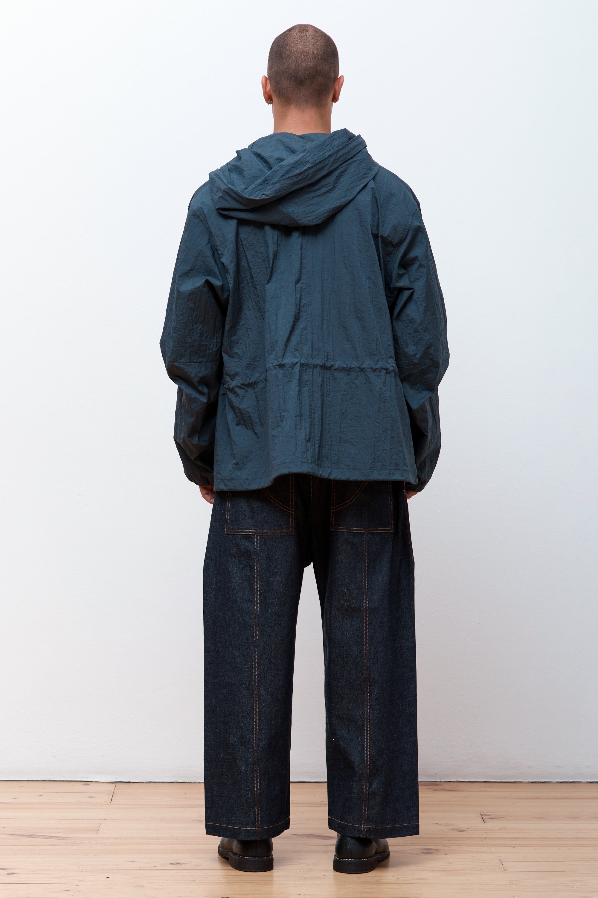 Short Parka  Slate