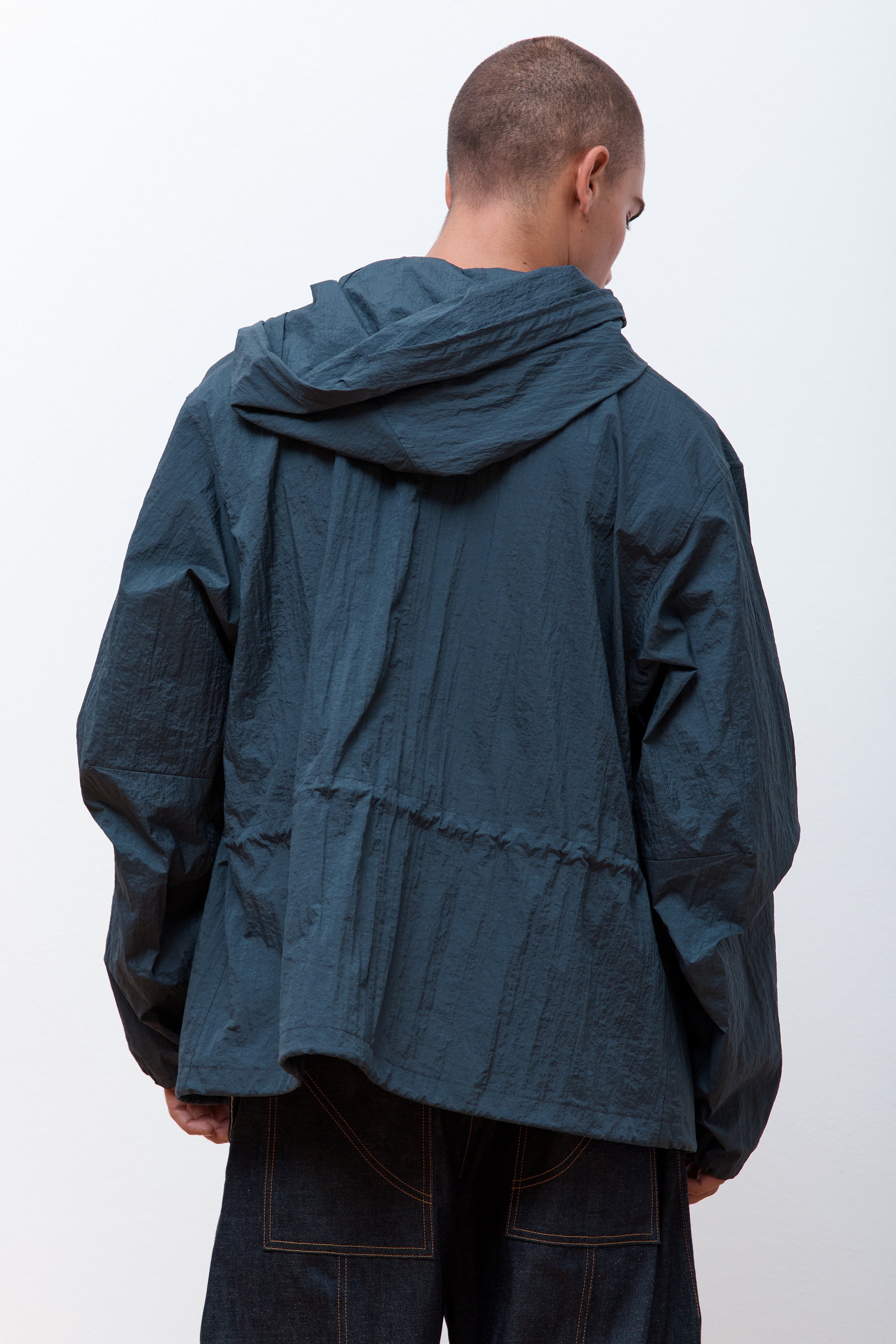 Short Parka  Slate