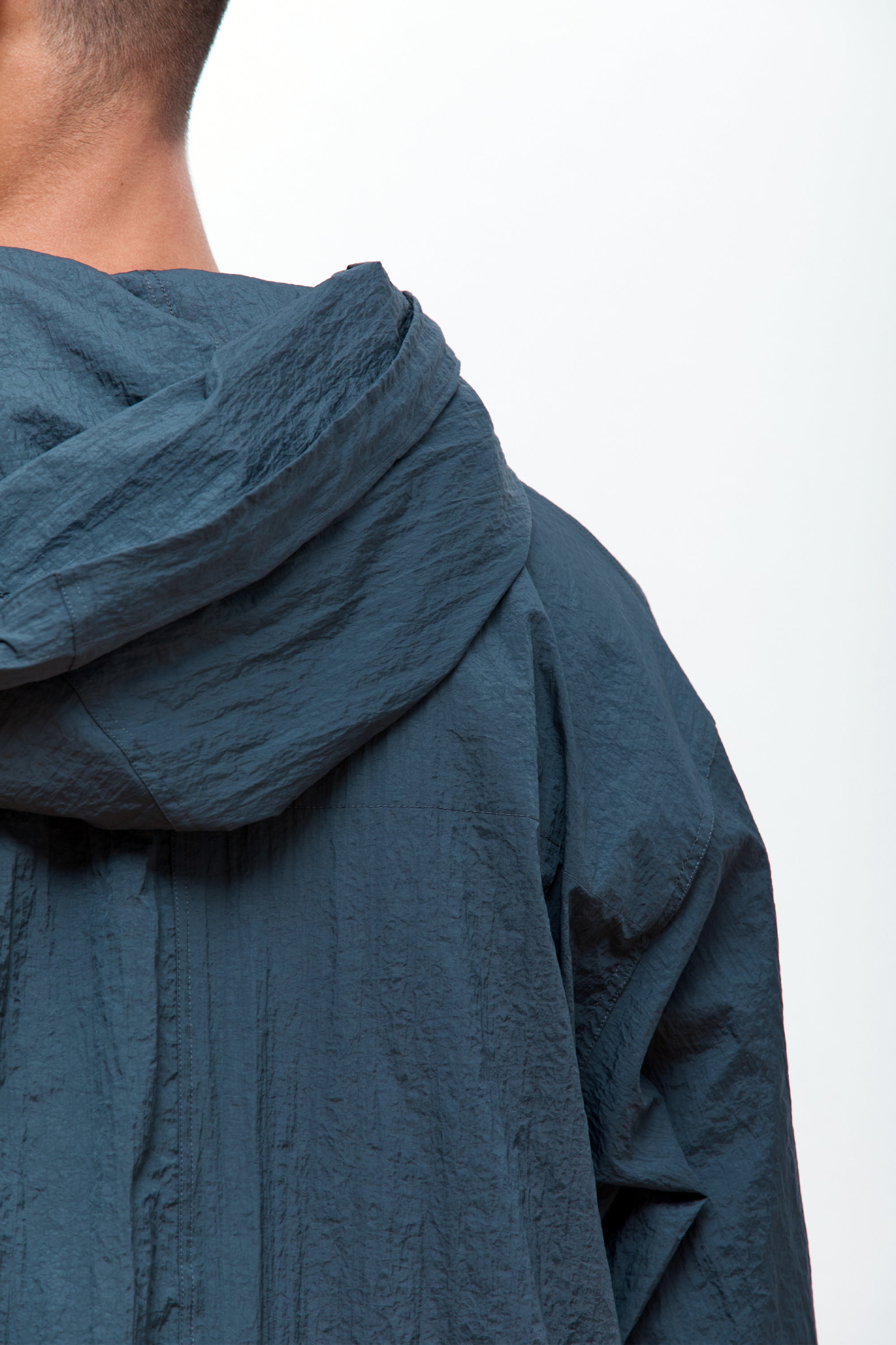 Short Parka  Slate