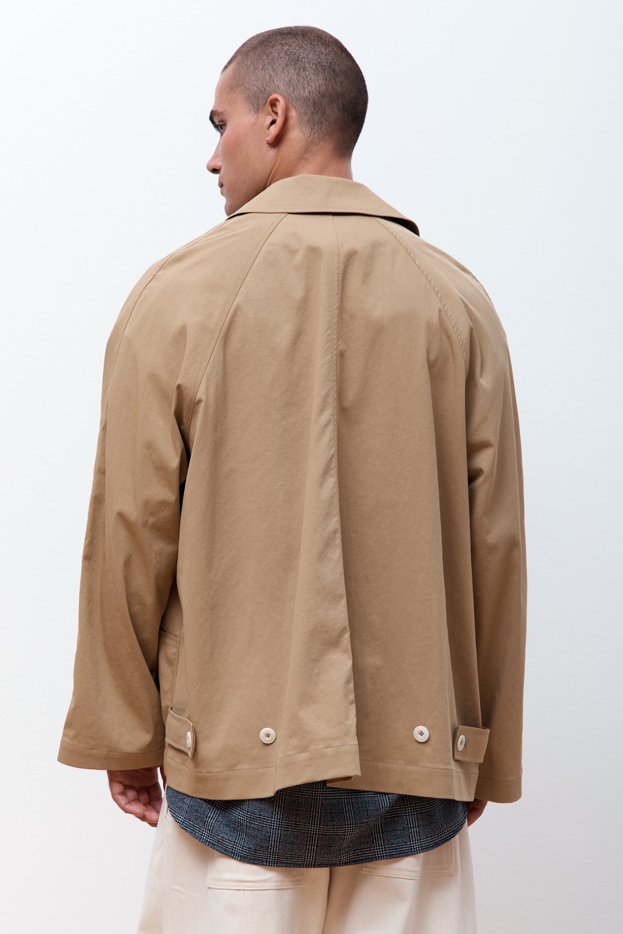 Nylon Takeshi Jacket Sand