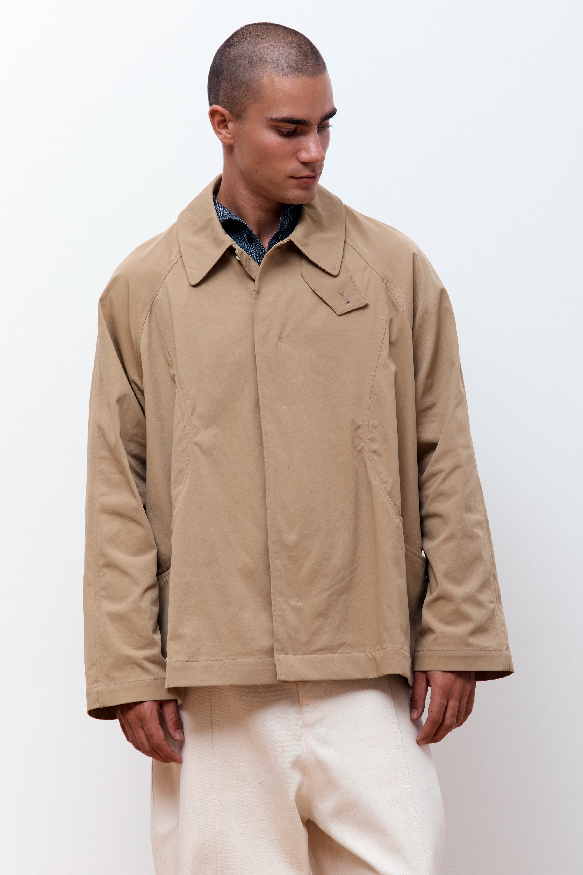 Nylon Takeshi Jacket Sand