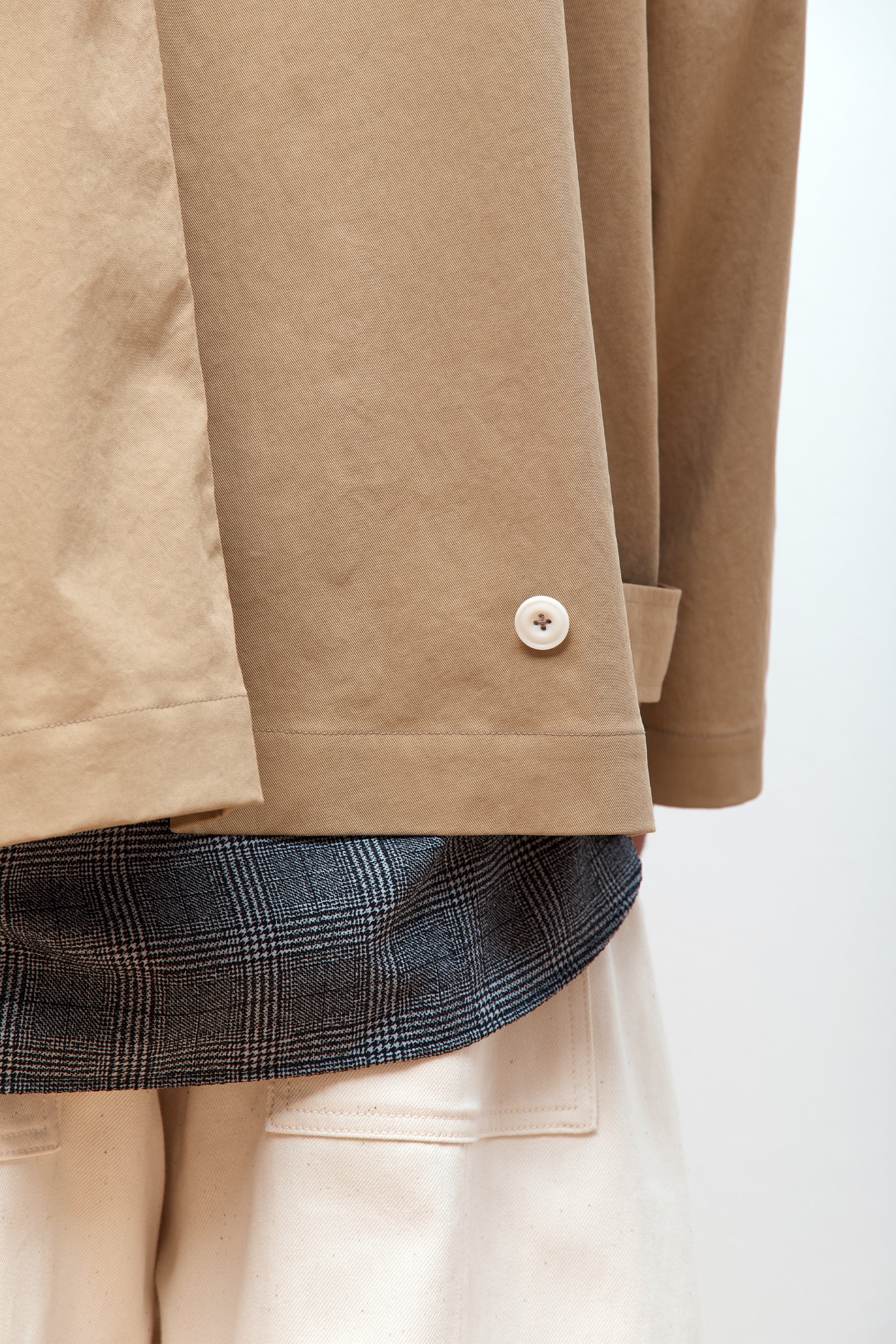 Nylon Takeshi Jacket Sand