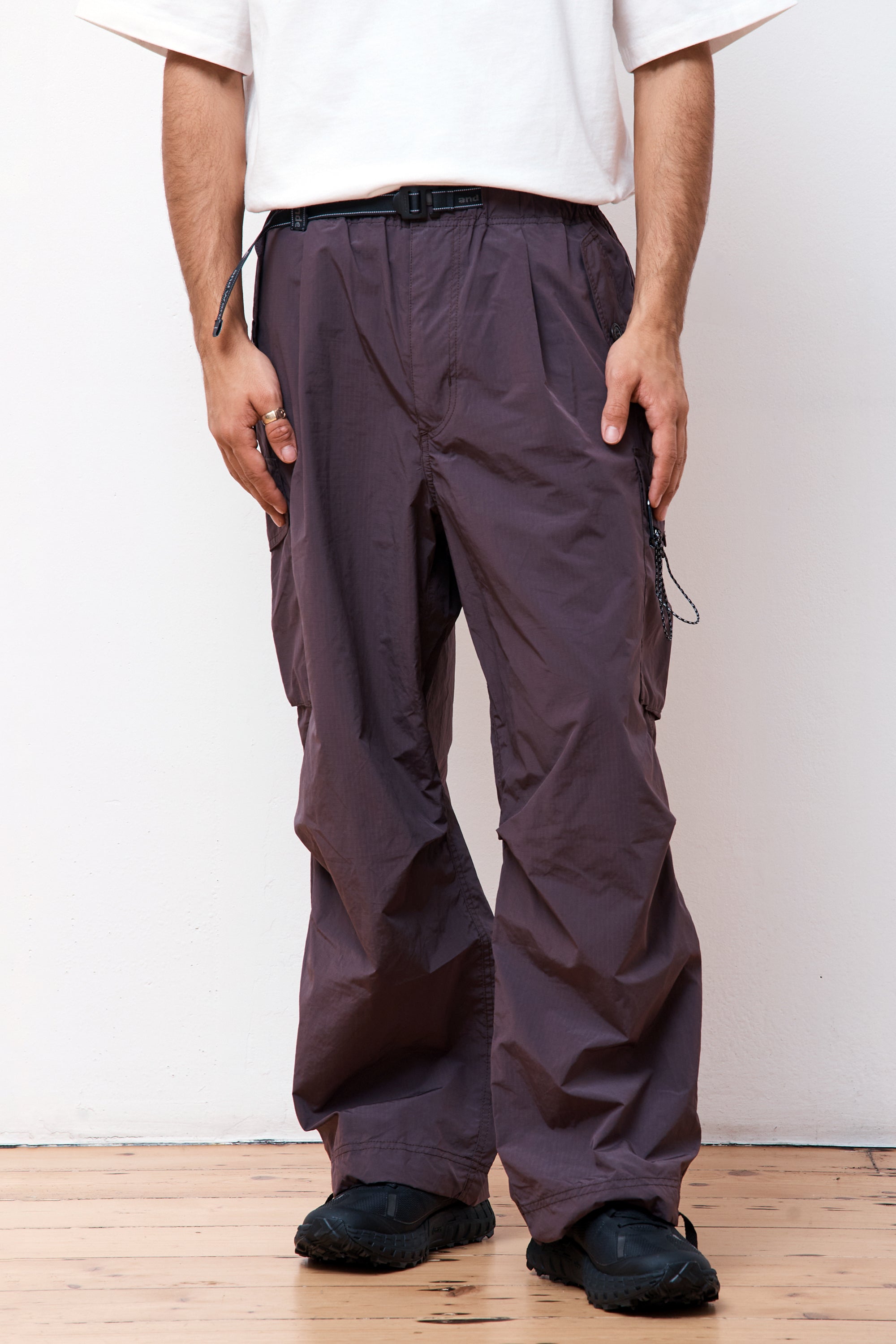 And Wander Oversized Cargo Pants Brown – HAVN