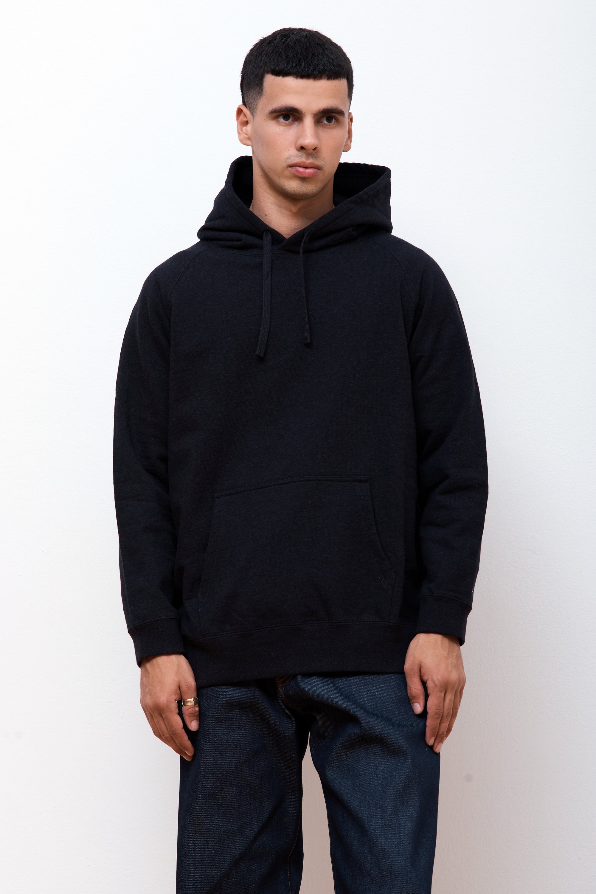 Lightweight recycled cotton hoodie sale