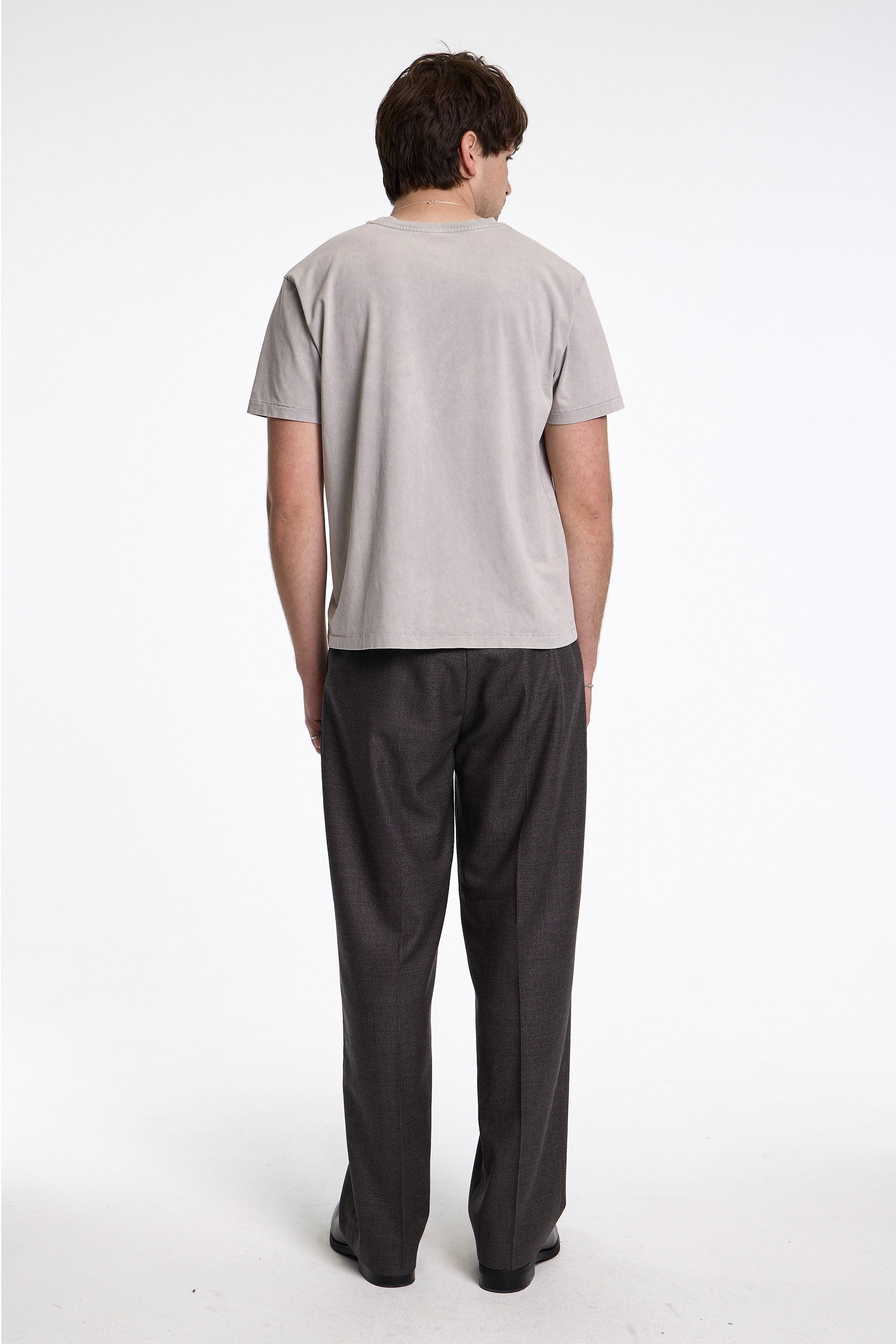 New Tee Washed Light Grey