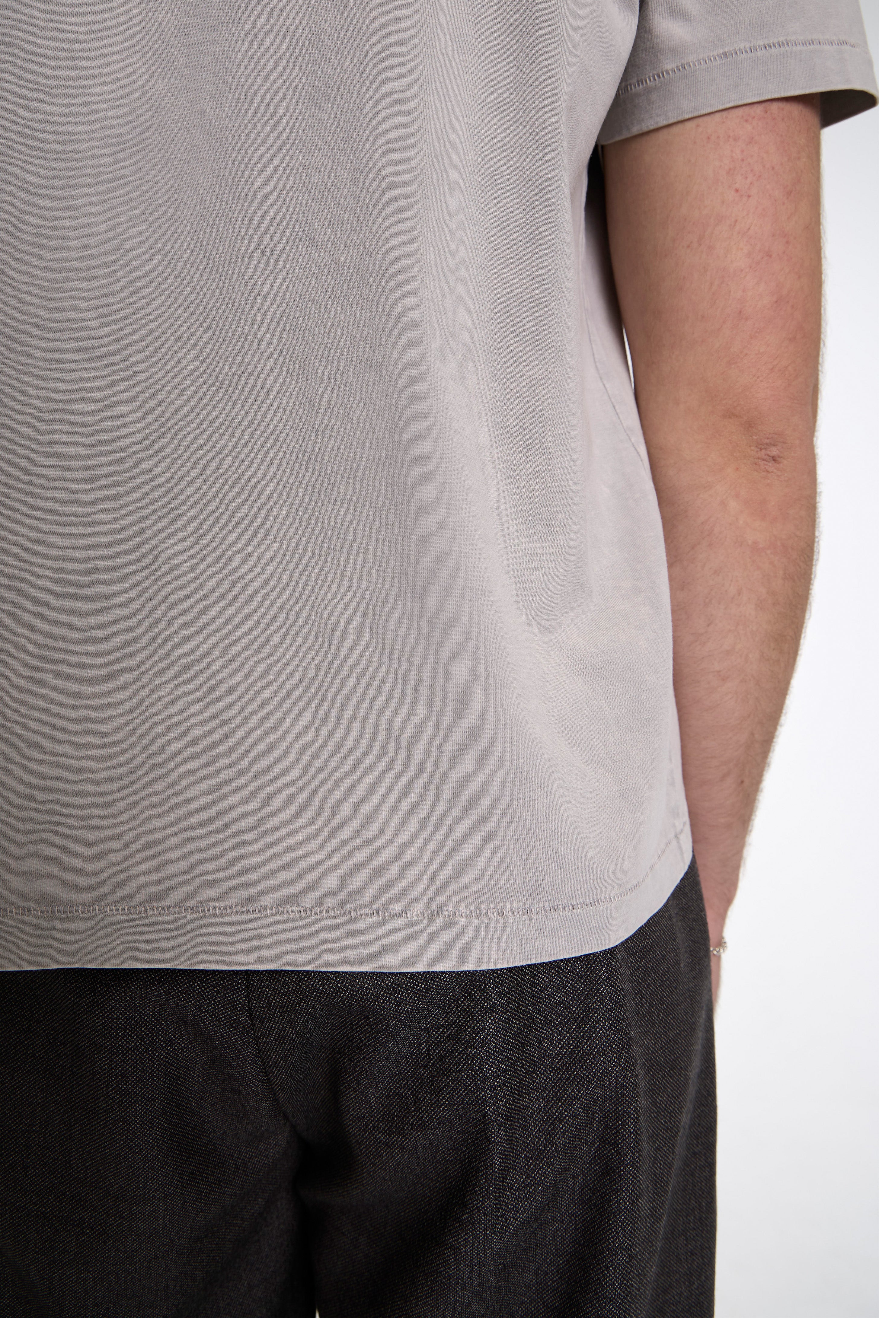 New Tee Washed Light Grey