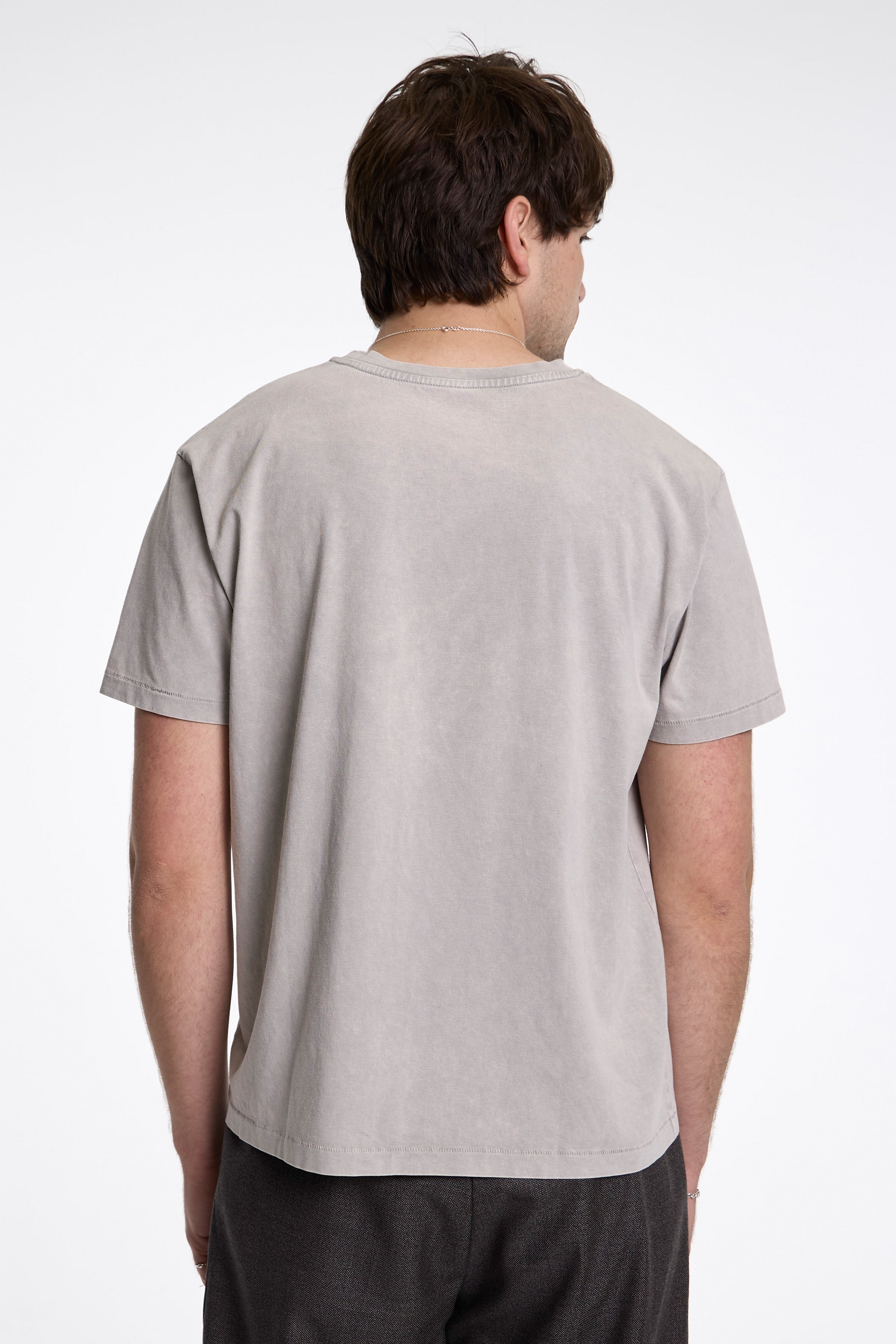 New Tee Washed Light Grey
