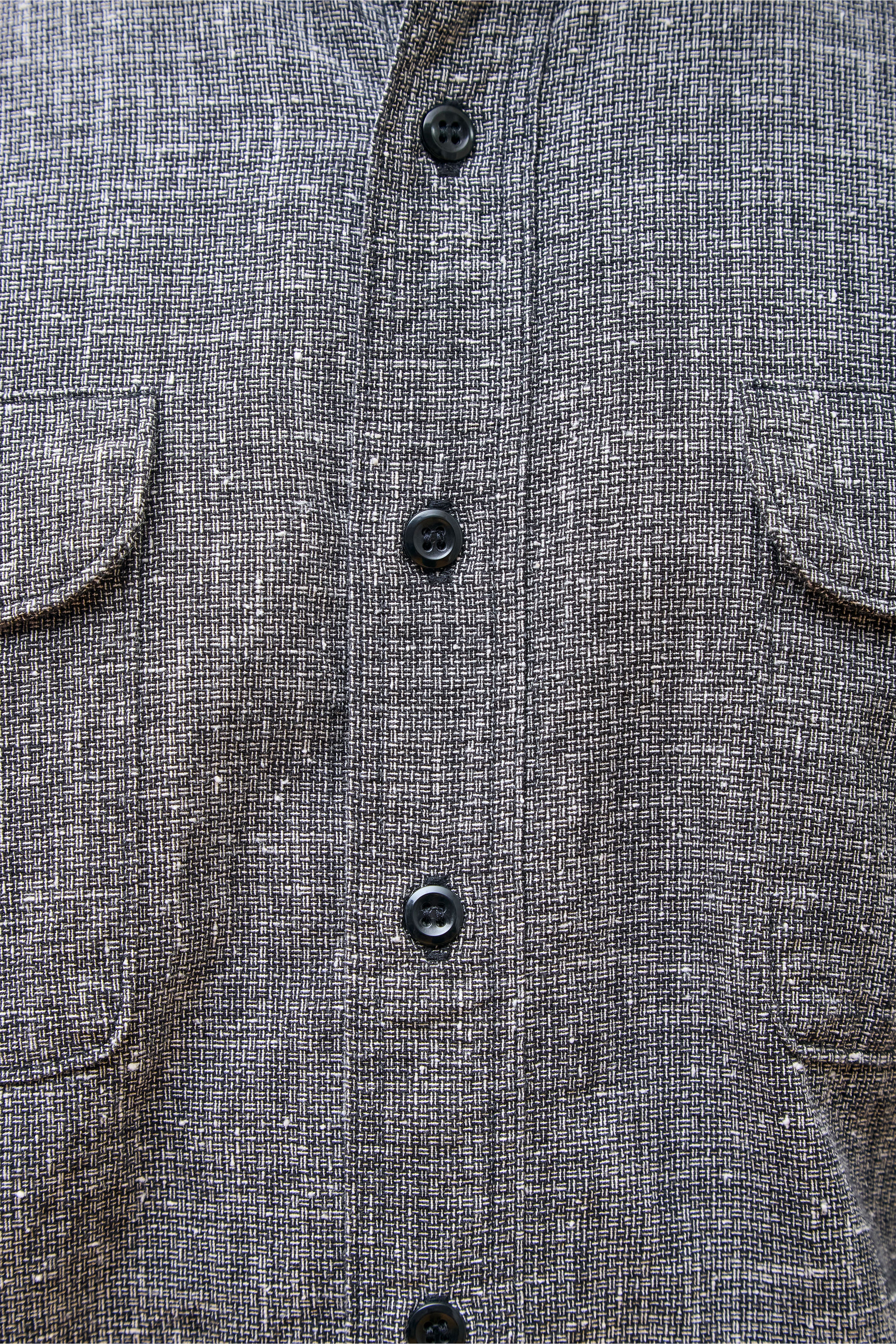 Relax Fit Work Shirt Black Check
