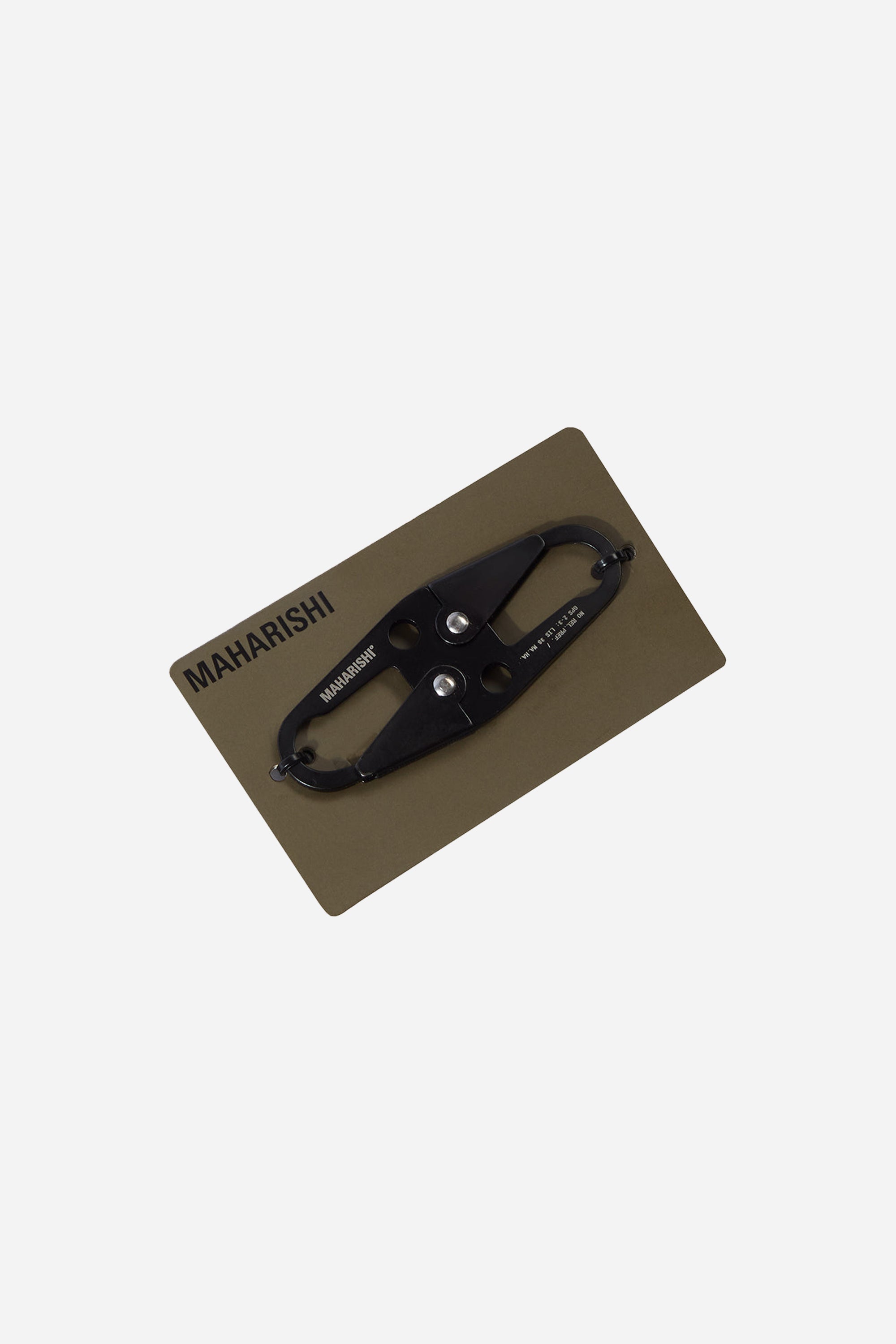 XL Key Clip - Stainless Steel Black