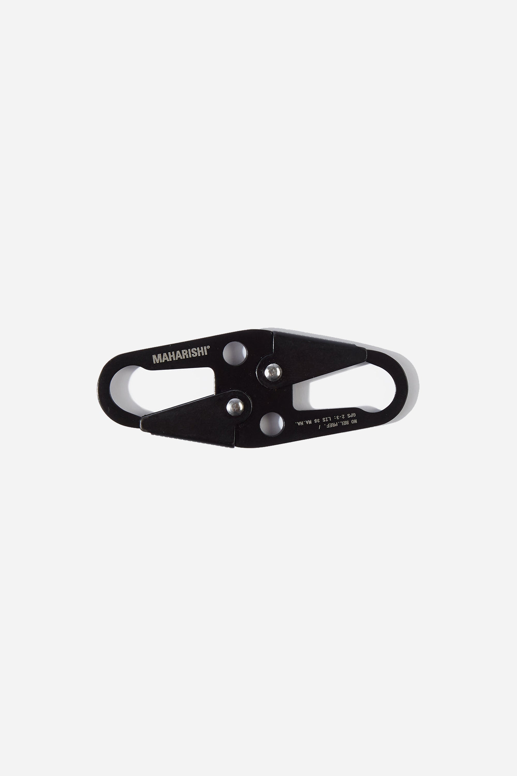 XL Key Clip - Stainless Steel Black