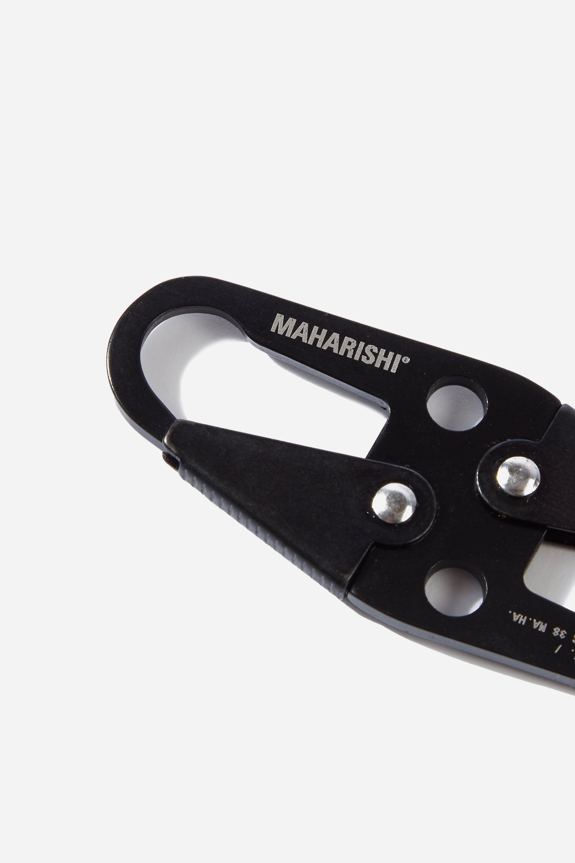 XL Key Clip - Stainless Steel Black