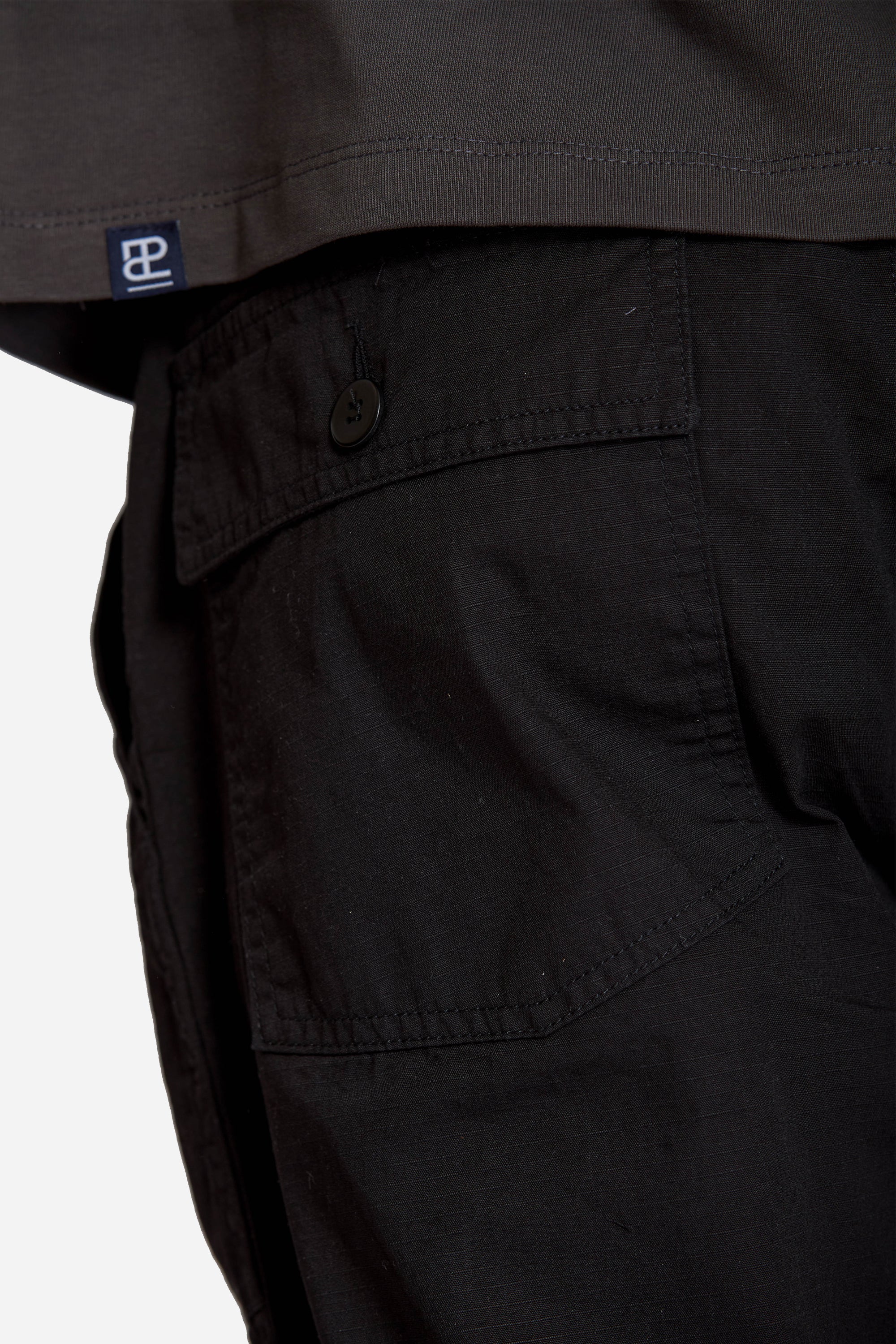Ripstop Fatigue Pant Black
