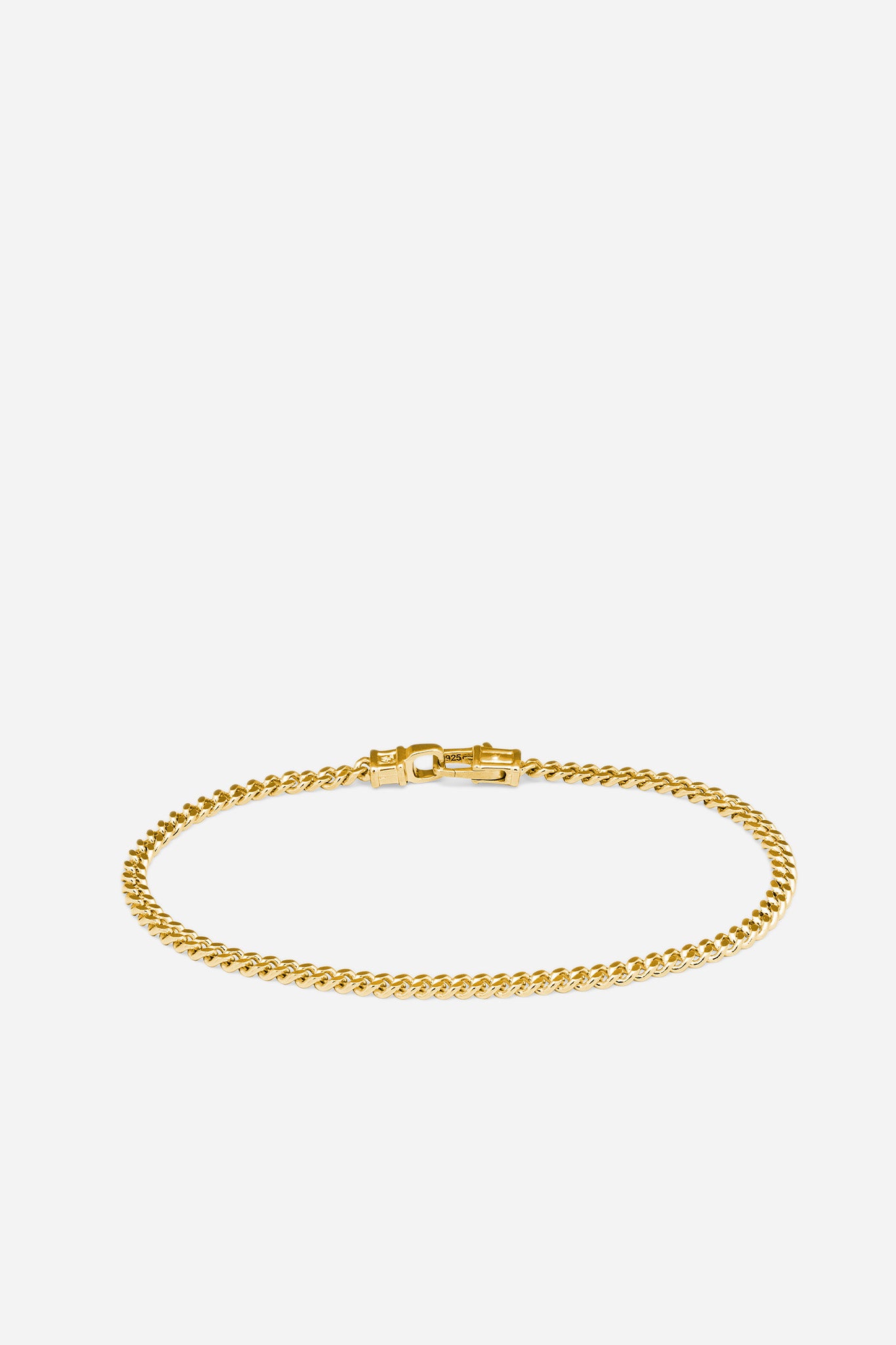 Curb Bracelet M Gold