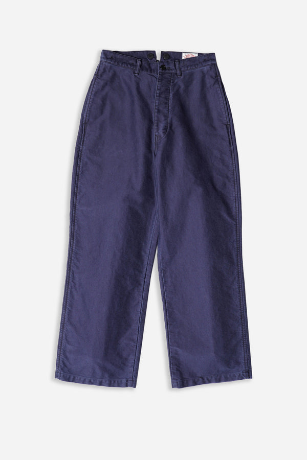 Womens French Pants Navy