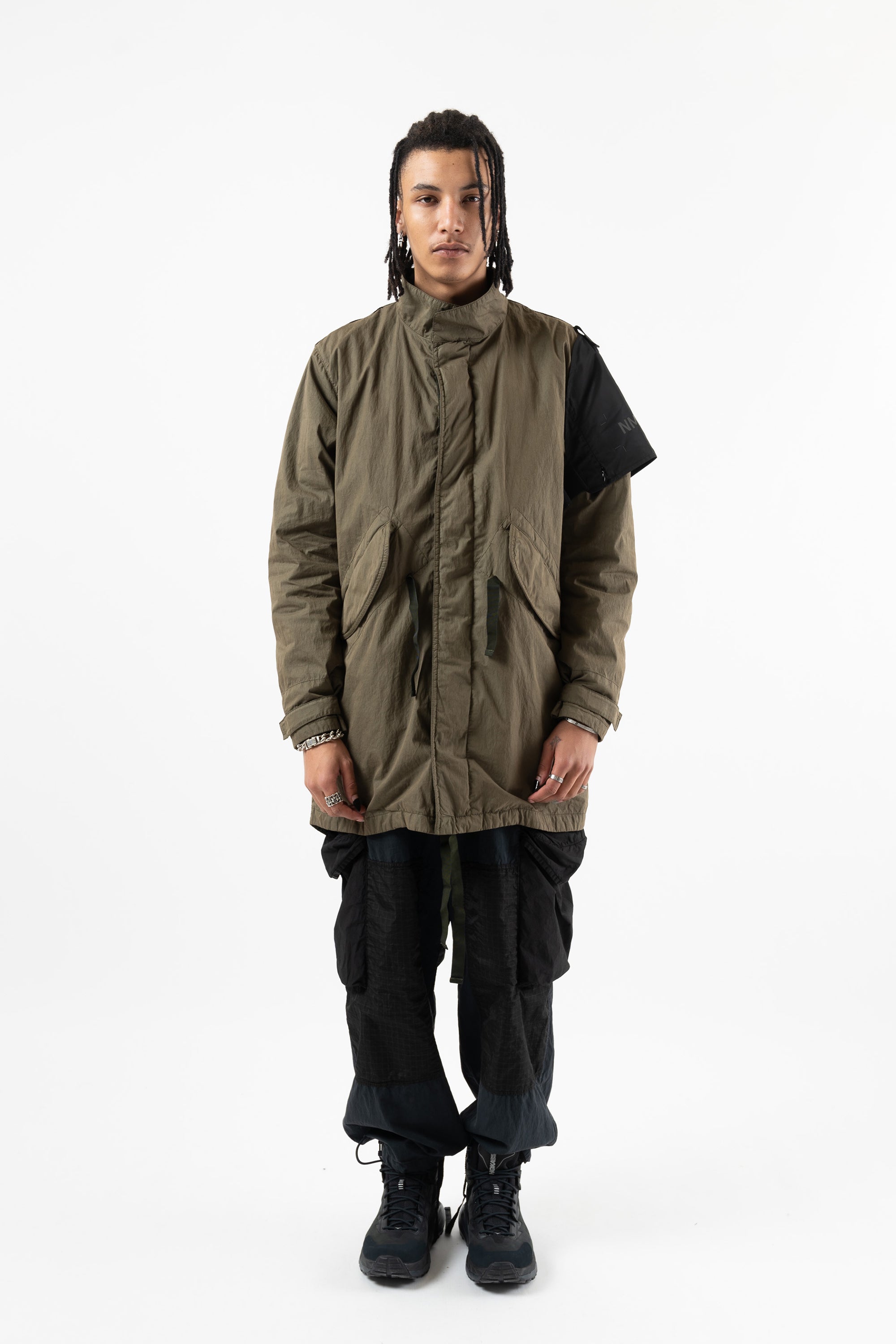 Fishtail MF All Season Military Parka Raf Green